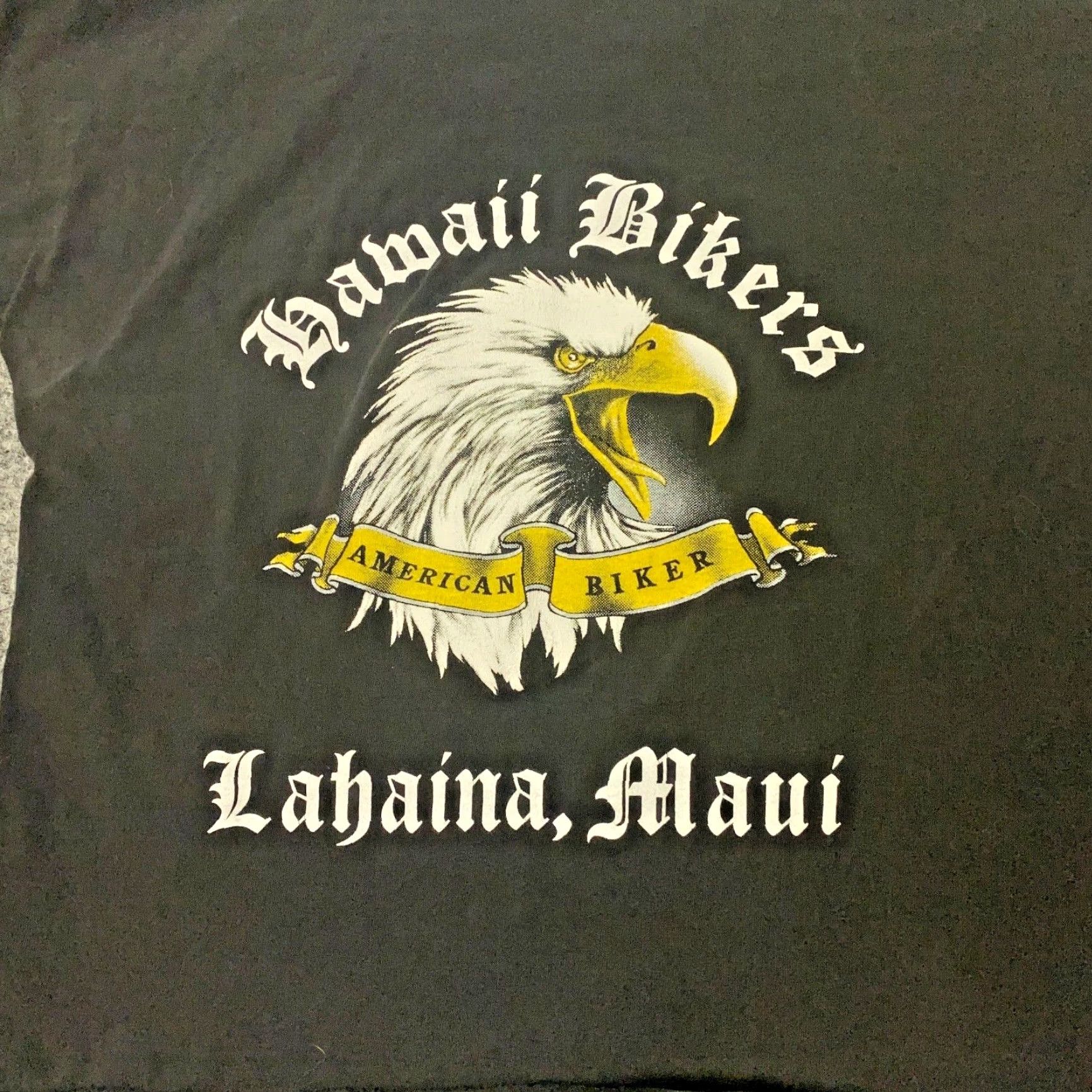Vintage VINTAGE Harley Davidson Shirt Womens L Black 3D Emblem Eagle Maui Hawaii 1987 80s Biker USA Womens Size L / US 10 / IT 46 - 6 Thumbnail