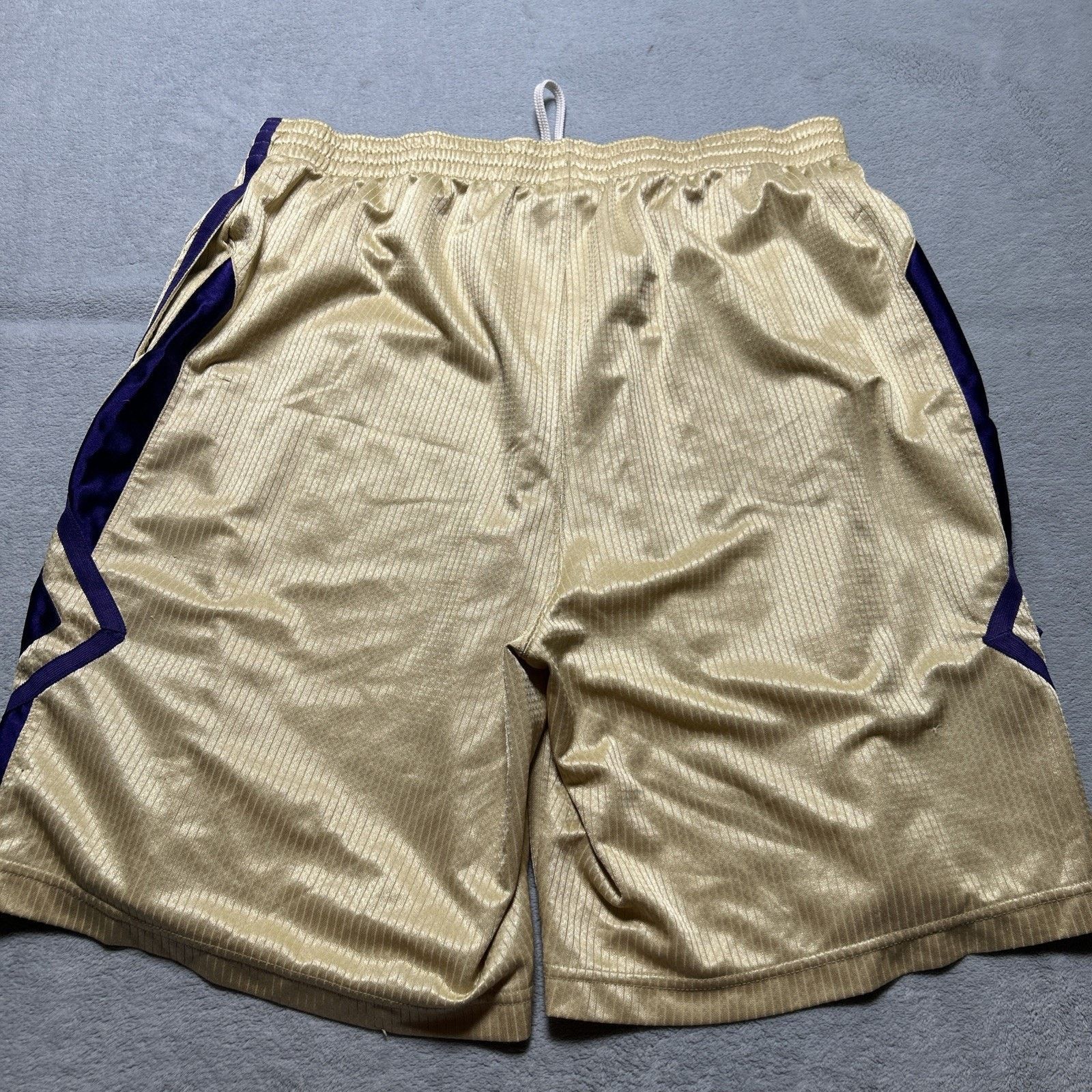 Nike Nike Gold Shinny Dazzle Mesh Shorts Mens XL 34x9 Baggy Retro Size US 34 / EU 50 - 16 Thumbnail