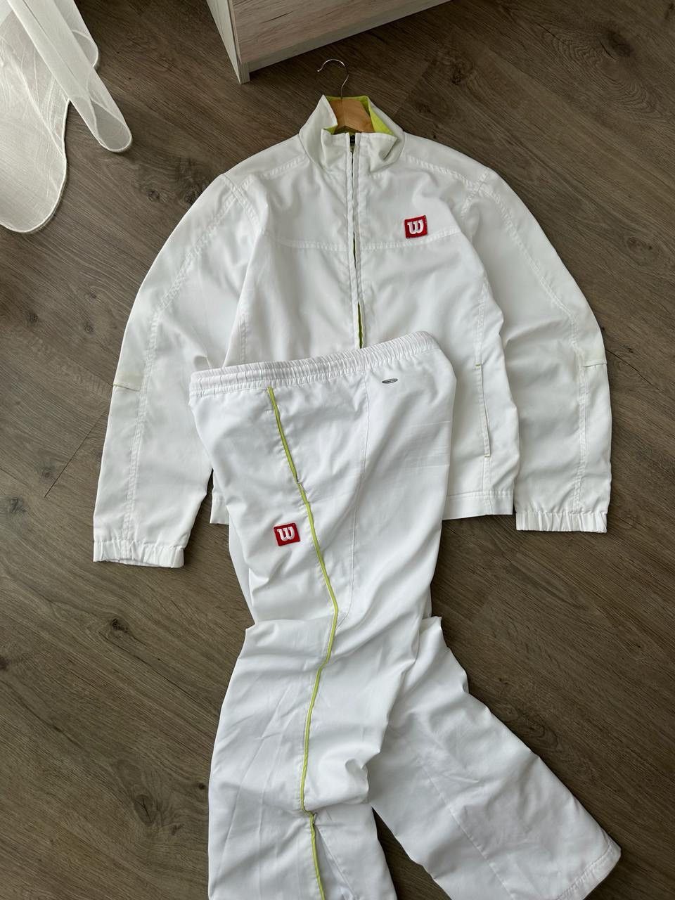 Japanese Brand × Vintage Vintage Wilson White Sportswear W’S Tracksuit Size M / US 6-8 / IT 42-44 - 7 Thumbnail