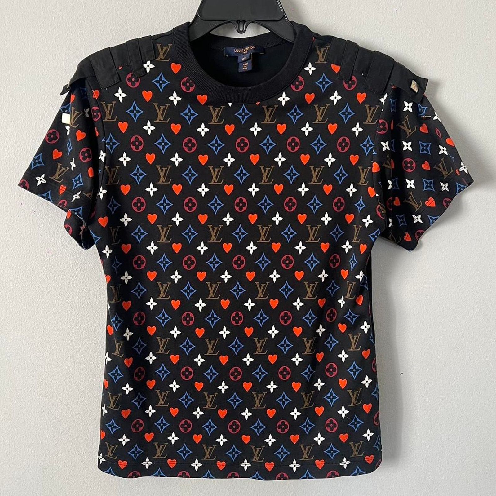 Louis Vuitton Louis Vuitton game on t-shirt Size US XS / EU 42 / 0 - 1 Thumbnail