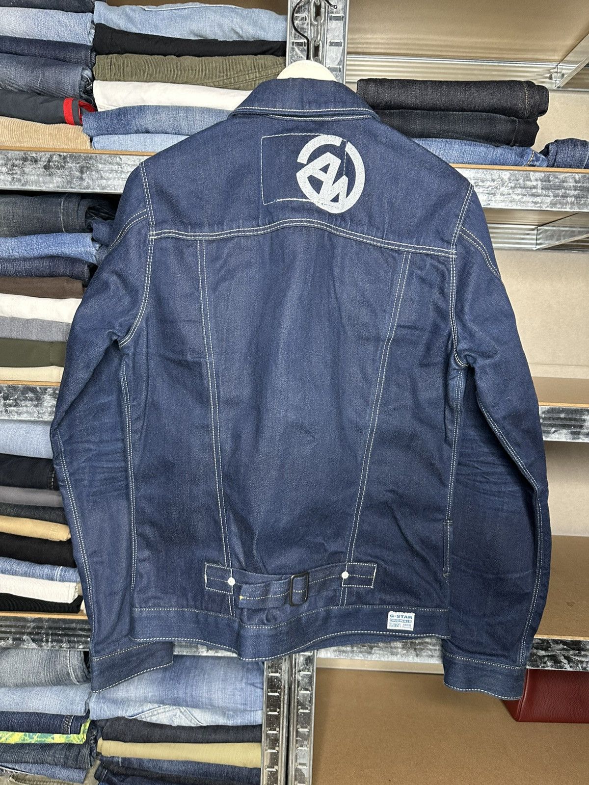 G-Star G Star Raw Denim Biker Jeans Cargo Jacket Size US M / EU 48-50 / 2 - 2 Thumbnail