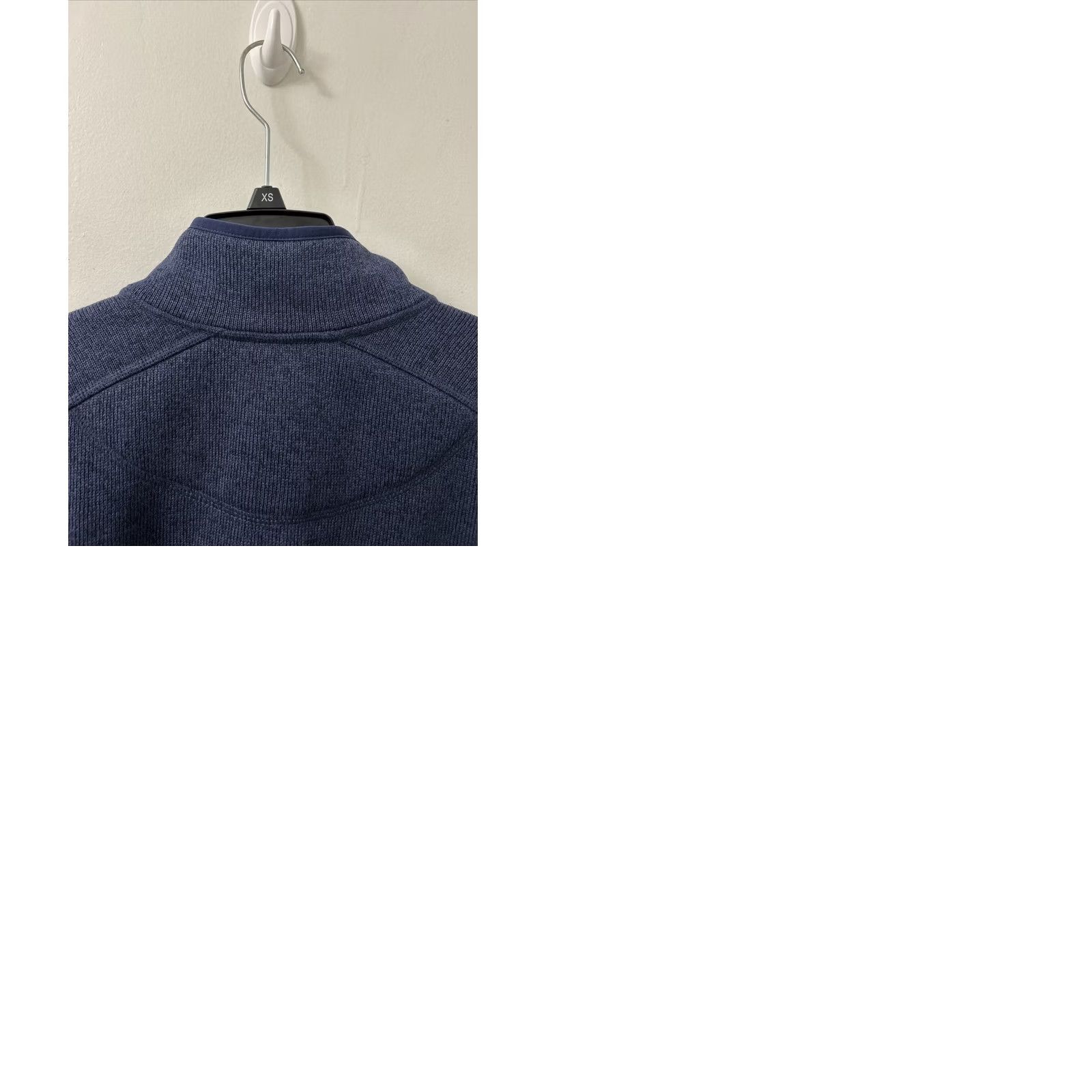 Vintage LL Bean Sweater Fleece Jacket Womens XL Navy Blue Full Zip Coat Womens XL Navy Blue Full Zip Jacket Size XL / US 12-14 / IT 48-50 - 9 Thumbnail