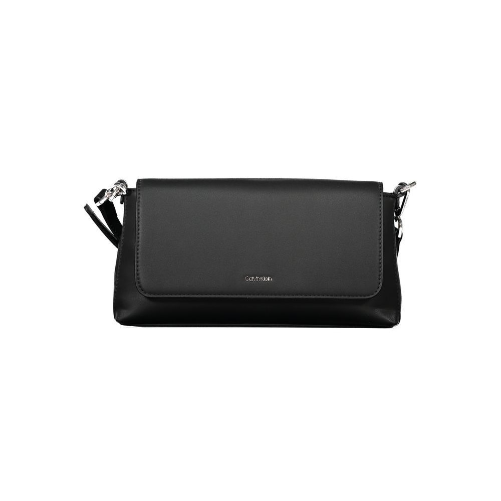 Calvin Klein Black Polyester Women's Handbag Size ONE SIZE - 1 Thumbnail