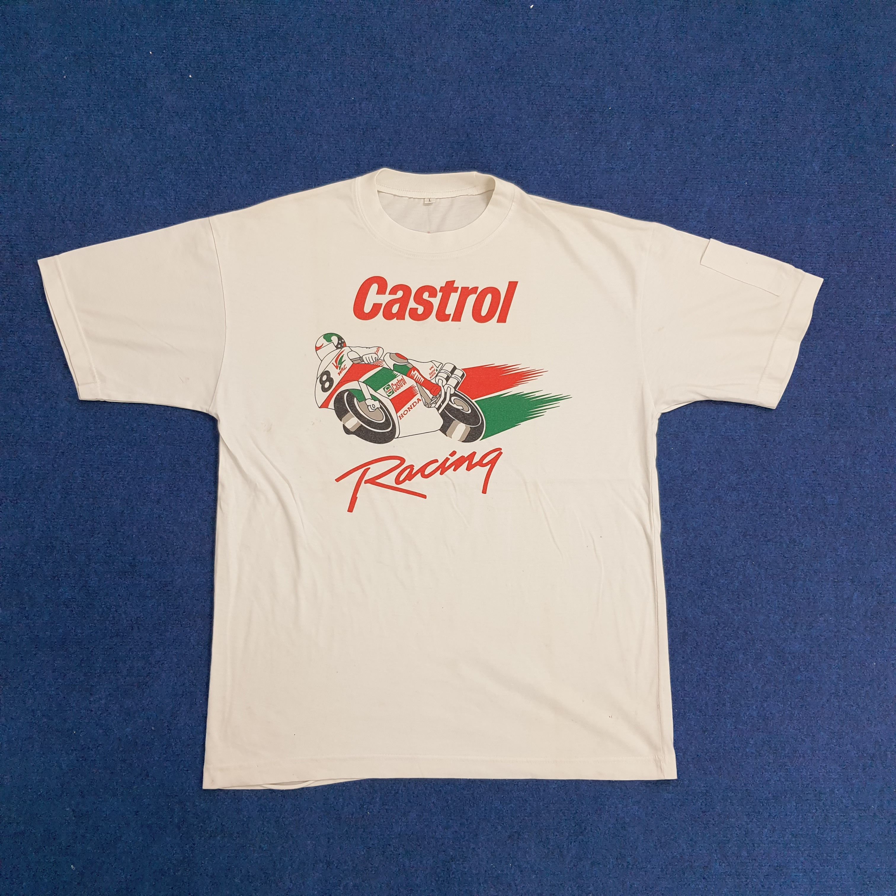 Honda Castrol Racing MotoGP Tshirt | Grailed