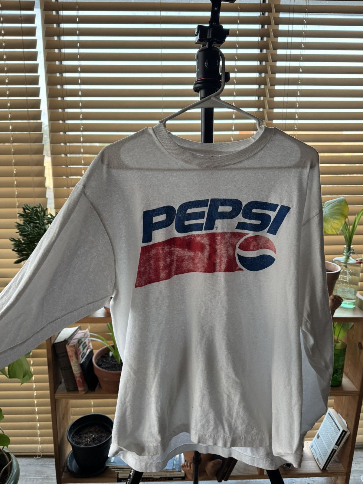 Pepsi × Vintage Vintage- Early 90’s- long sleeve Pepsi tee Size US XL / EU 56 / 4 - 2 Thumbnail