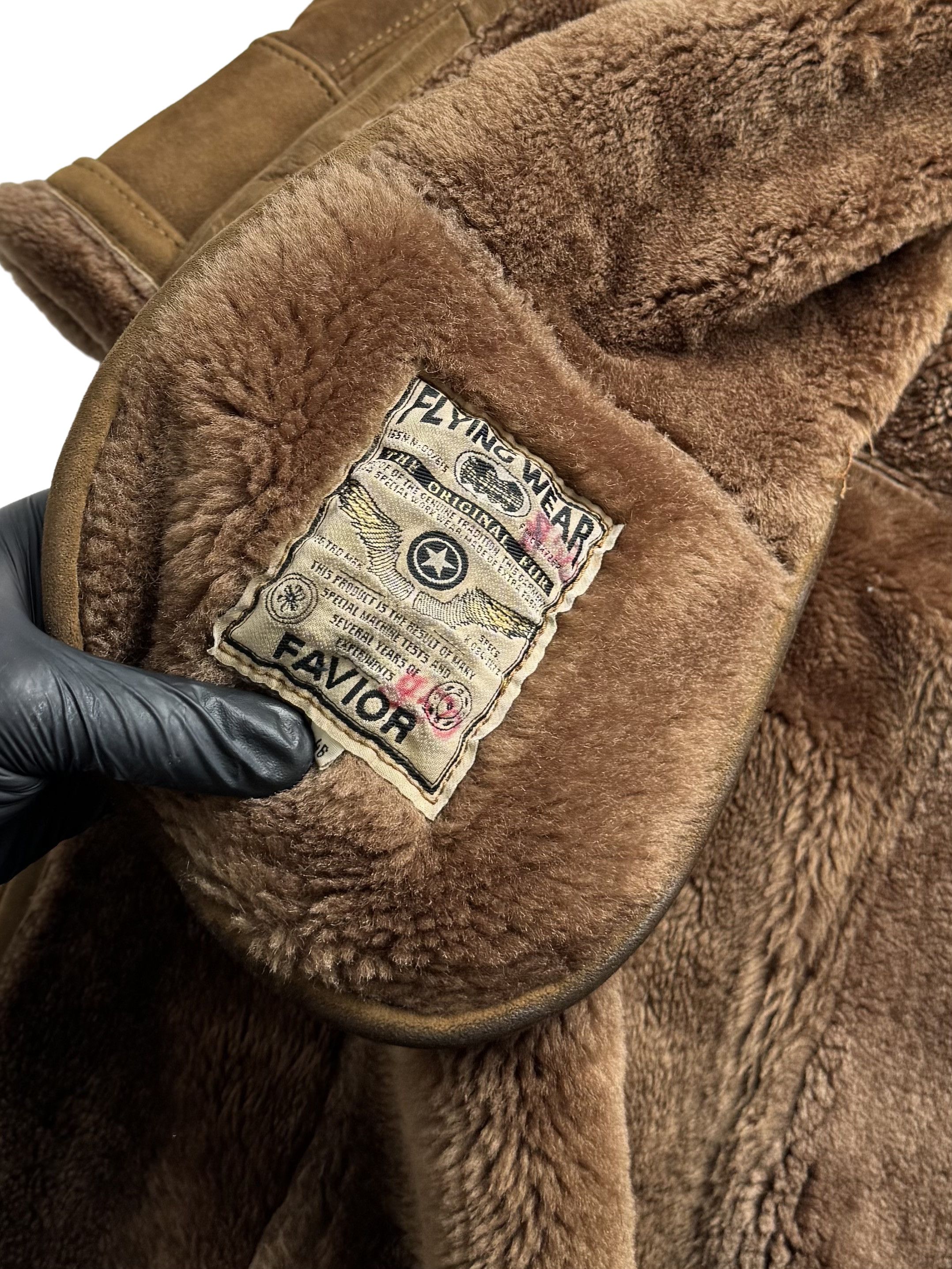 Vintage Vintage Real Sheepskin Heavy Coat With Hood Size XL / US 12-14 / IT 48-50 - 10 Thumbnail