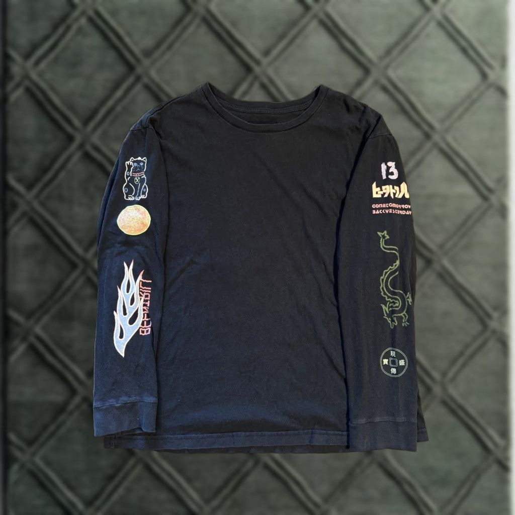 Been Trill BEEN TRILL T-Shirt Long Sleeve Graphic Print Abloh Preson Black XL Mens Size US XL / EU 56 / 4 - 1 Thumbnail