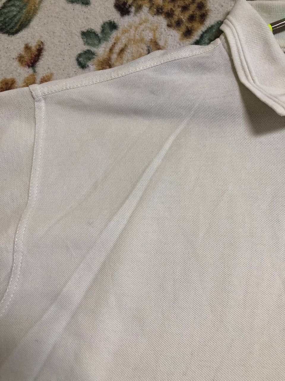 Versace Vintage Versace Sport Tennis White Tshirt polo Size US L / EU 52-54 / 3 - 15 Thumbnail