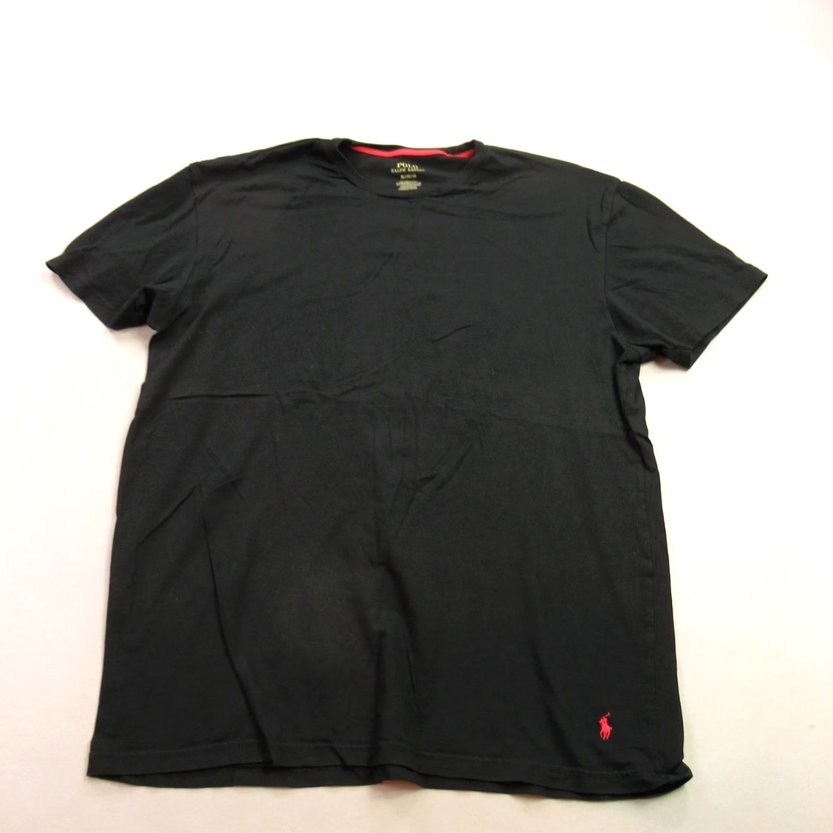 Polo Ralph Lauren Polo Ralph Lauren Shirt Mens XL Short Sleeve Black Crew Neck Lightweight Size US XL / EU 56 / 4 - 2 Thumbnail