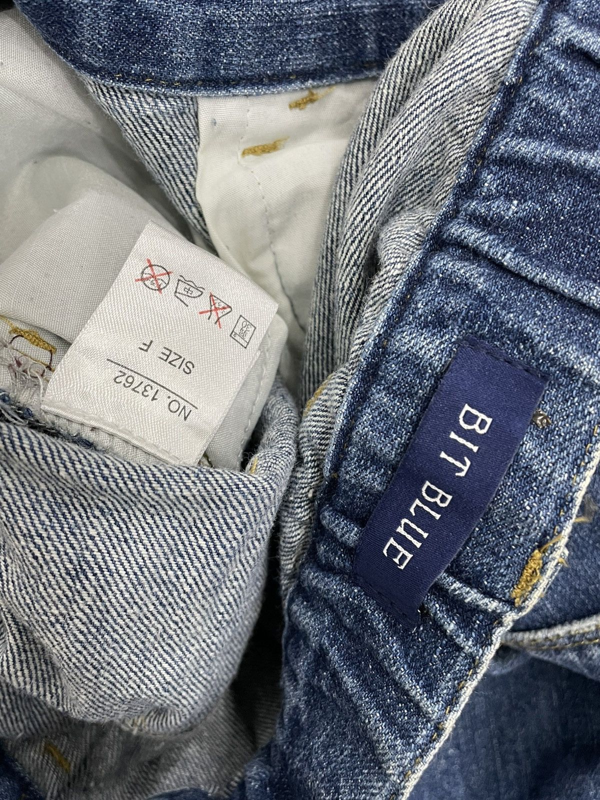 Kapital VINTAGE BIT BLUE 90S OG JAPAN DESIGNER PATCHWORK SHORT DENIM Size US 30 / EU 46 - 11 Thumbnail