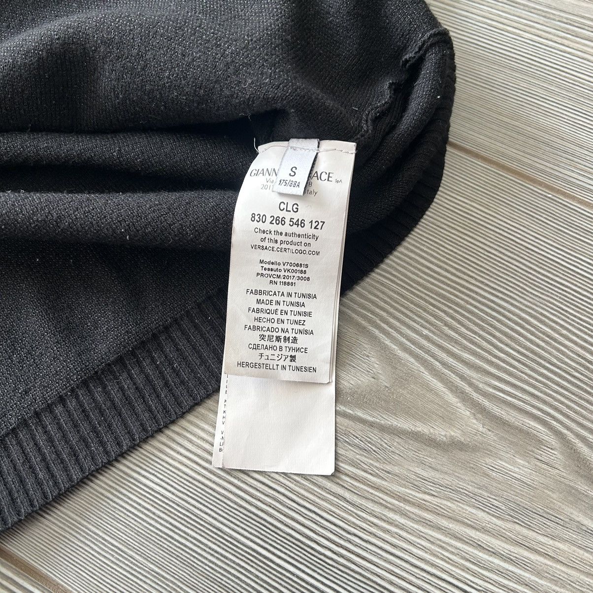 Versace Versace Collection Iconic Logo Knit Sweater Size US S / EU 44-46 / 1 - 11 Thumbnail
