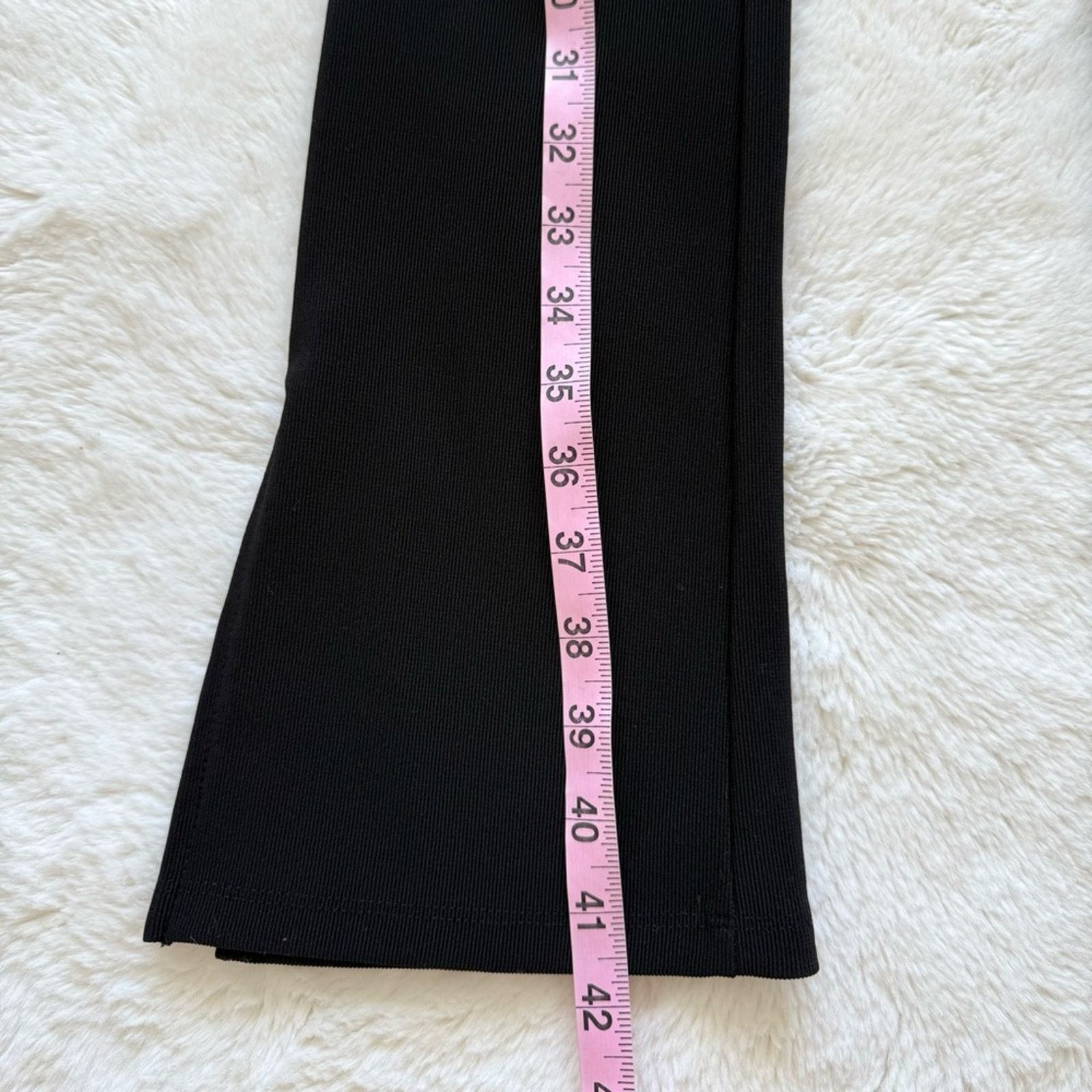Zara Zara women stretchy black pants size S Size 27" / US 4 / IT 40 - 6 Thumbnail