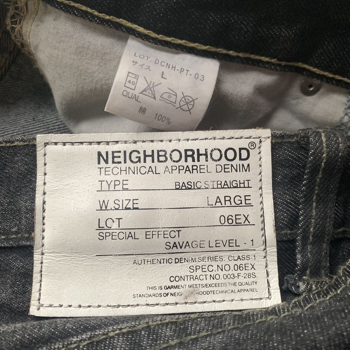 Neighborhood Neighborhood Basic Straight Distressed Denim Size US 36 / EU 52 - 10 Thumbnail