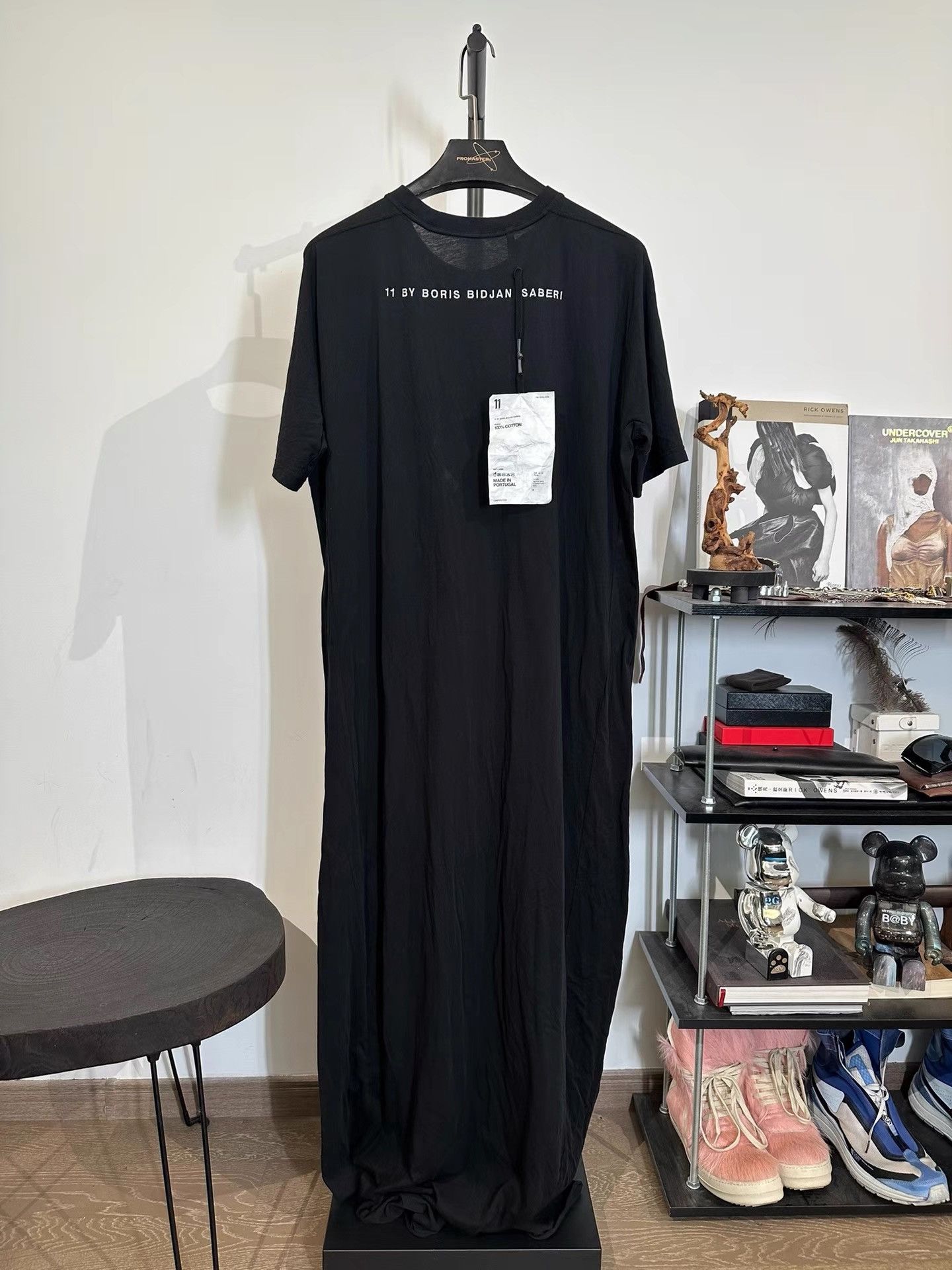11 By Boris Bidjan Saberi 11by BBS TS5L Stitched Extended T-Shirt K35 Size M / US 6-8 / IT 42-44 - 2 Thumbnail