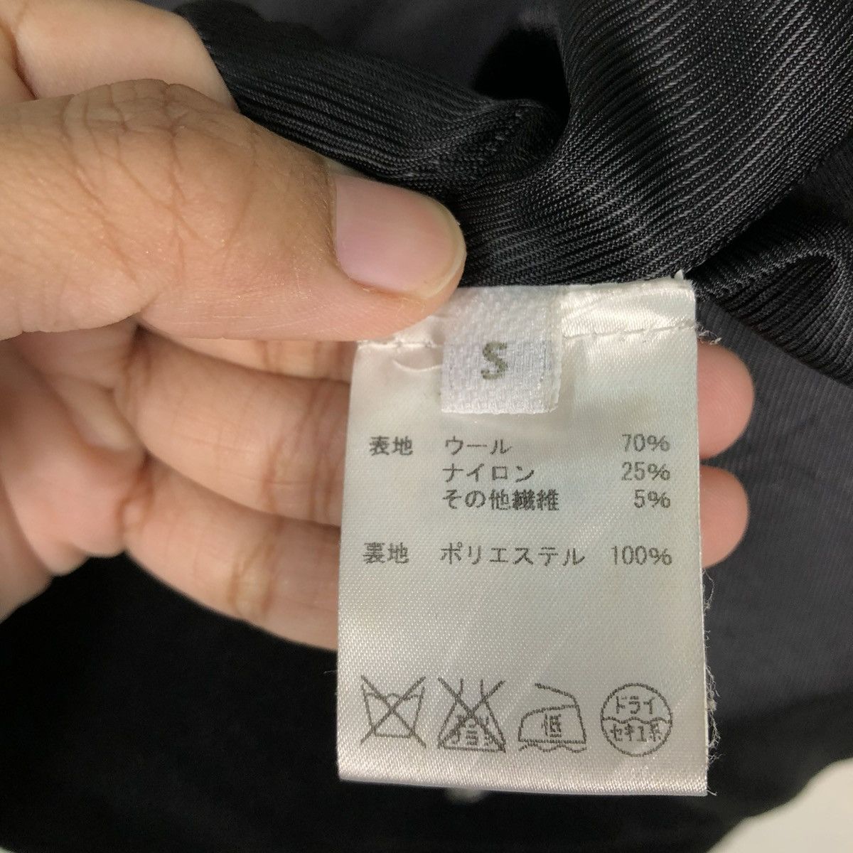 Japanese Brand 🔥VINTAGE BIKER JACKET ASYMMETRIC ZIPPER NARA ISSEY MIYAKE Size US S / EU 44-46 / 1 - 18 Thumbnail