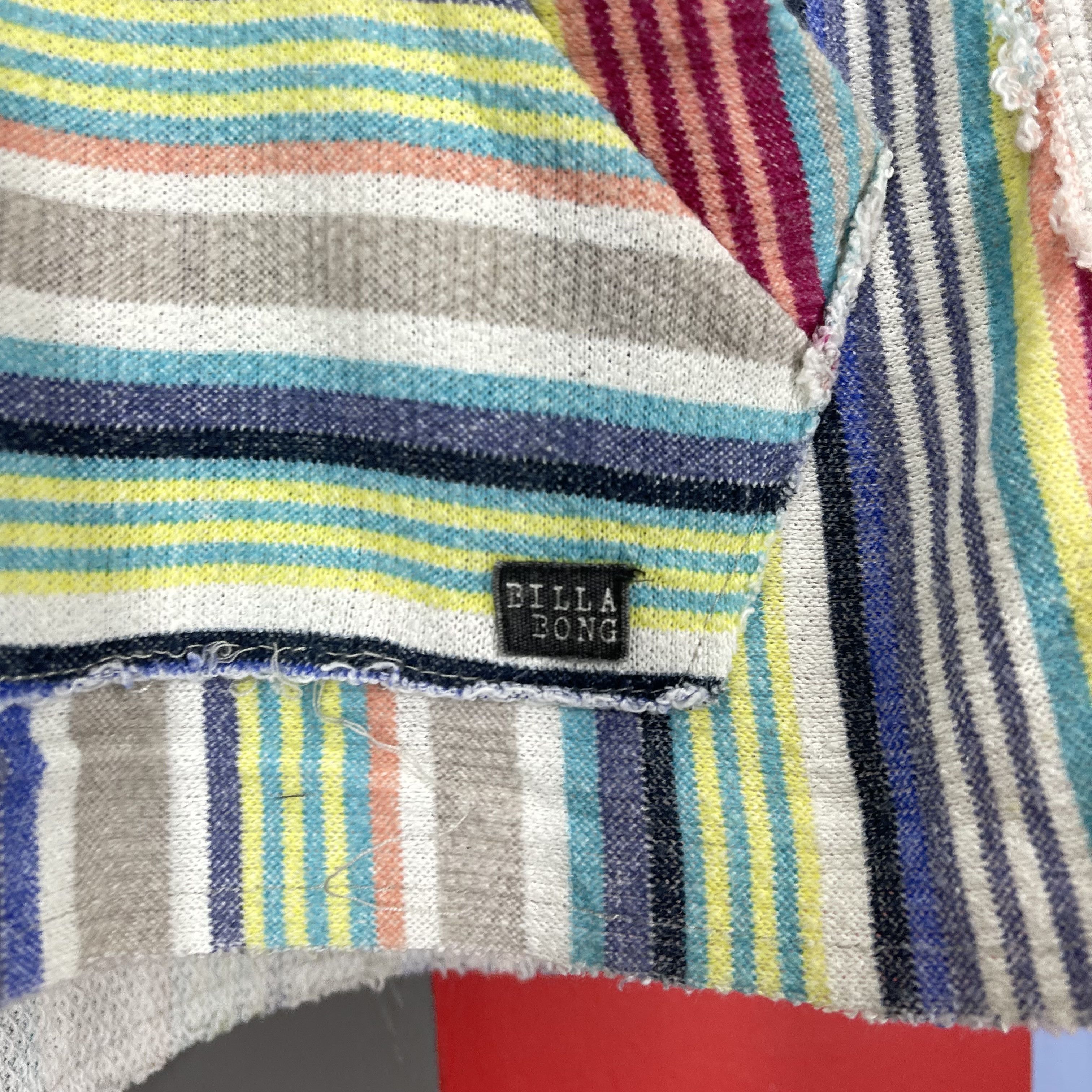 Billabong BILLABONG Nice Design Striped Hoodie #1921/10 Size US M / EU 48-50 / 2 - 4 Thumbnail