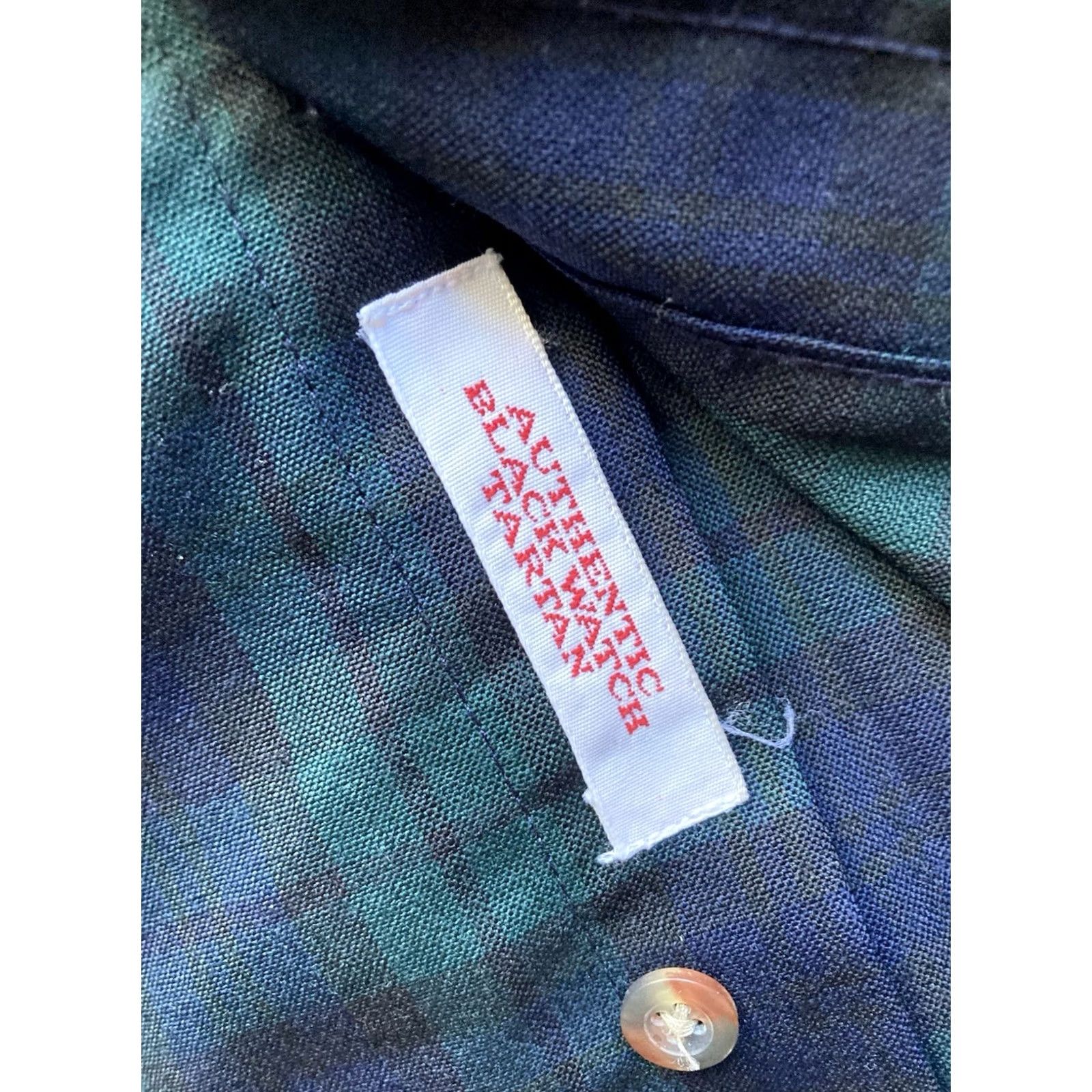 Pendleton VINTAGE Pendleton Shirt Mens Medium Blackwatch Tartan Worsted Wool Button Up Sir Size US M / EU 48-50 / 2 - 6 Thumbnail