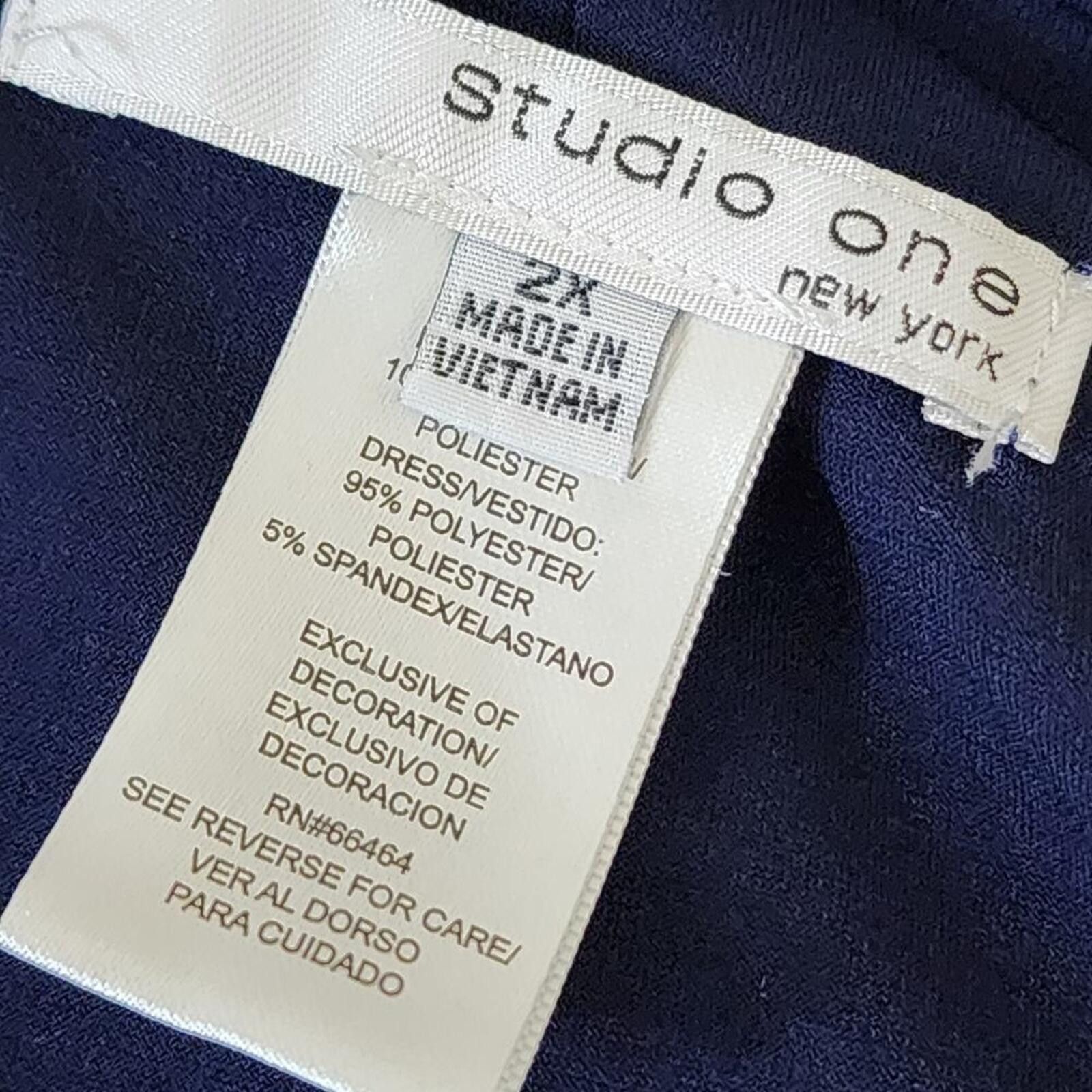 Other Studio One New York 2X Floral Cape Dress Size XXL / US 16-18 / IT 52-54 - 3 Thumbnail
