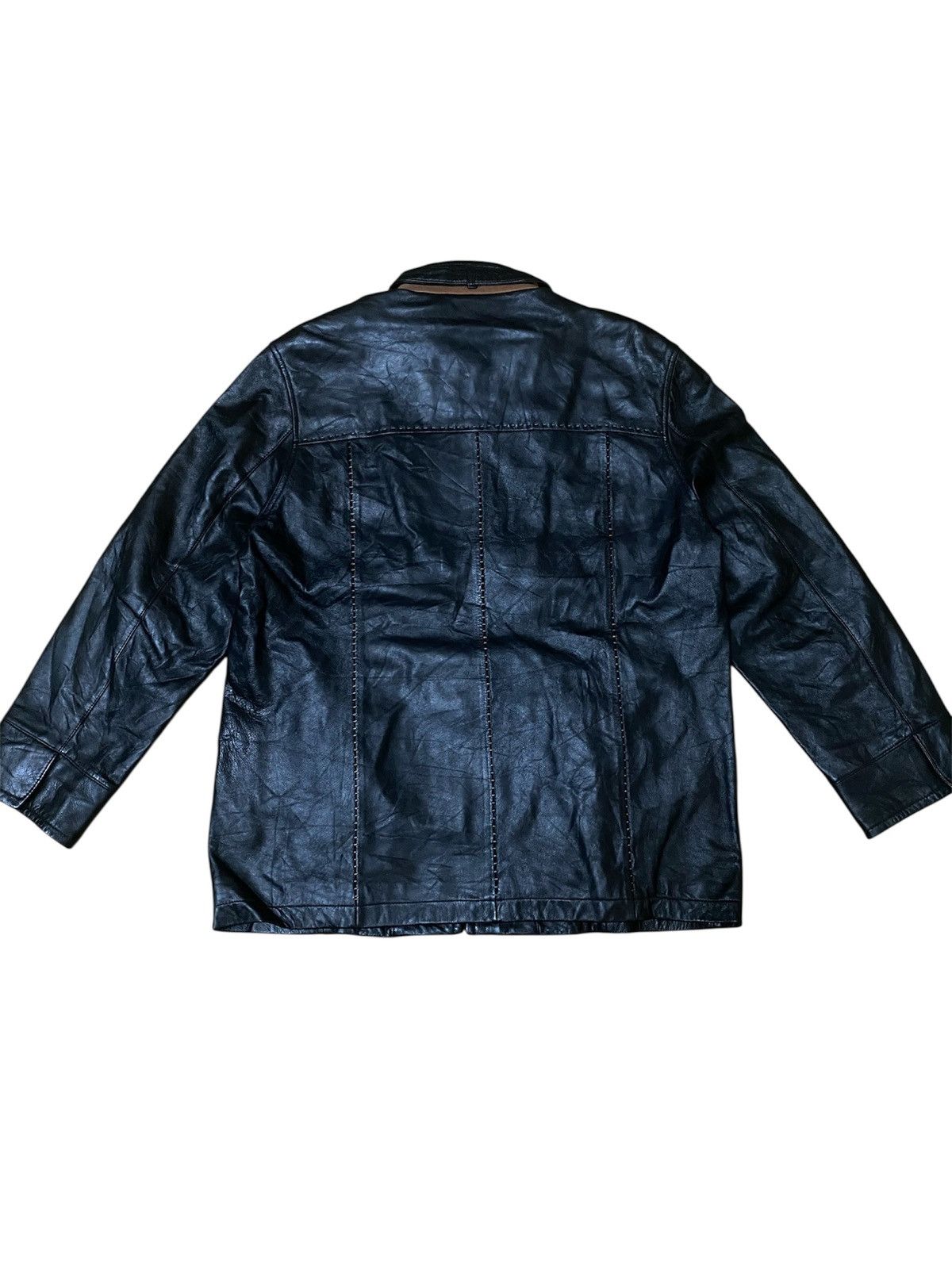 Schott Vintage 80s Schott Cafe Racer Bikers Style Leather Jacket Size US S / EU 44-46 / 1 - 4 Thumbnail
