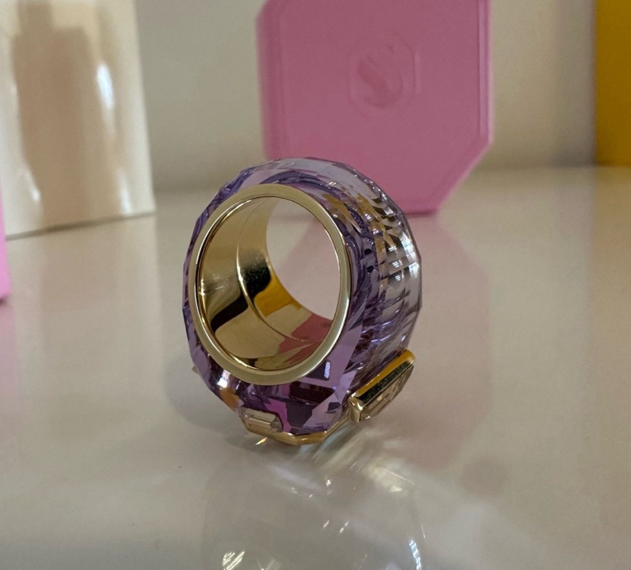 Swarovski Atelier Swarovski Chroma tone cocktail ring Size ONE SIZE - 7 Thumbnail