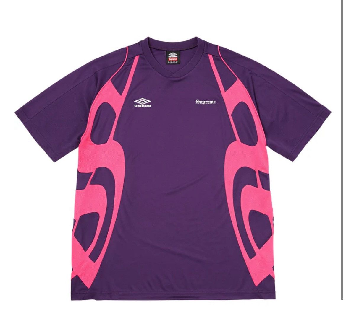 Supreme Supreme floral soccer jersey (M) purple | Grailed