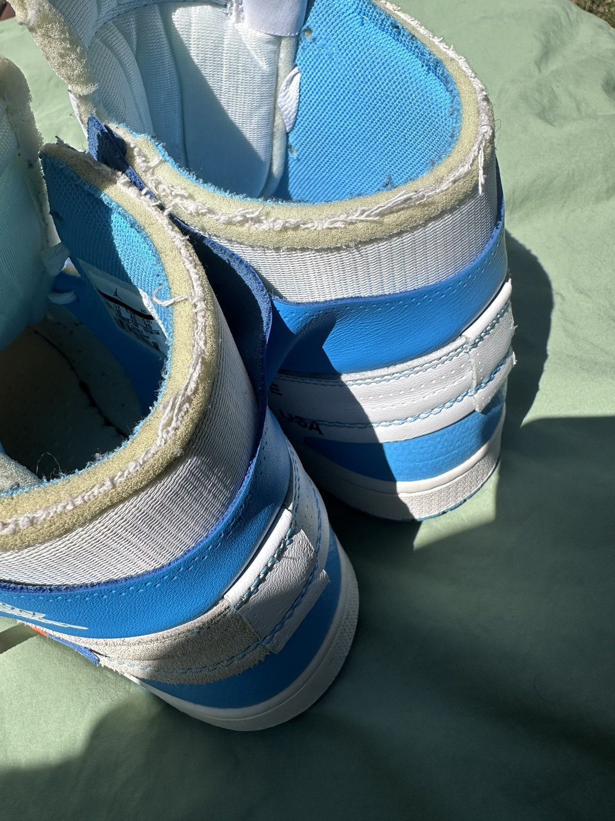 Jordan Brand *Final Price Drop* Air Jordan 1 OFFWHITE UNC Size US 11 / EU 44 - 16 Thumbnail