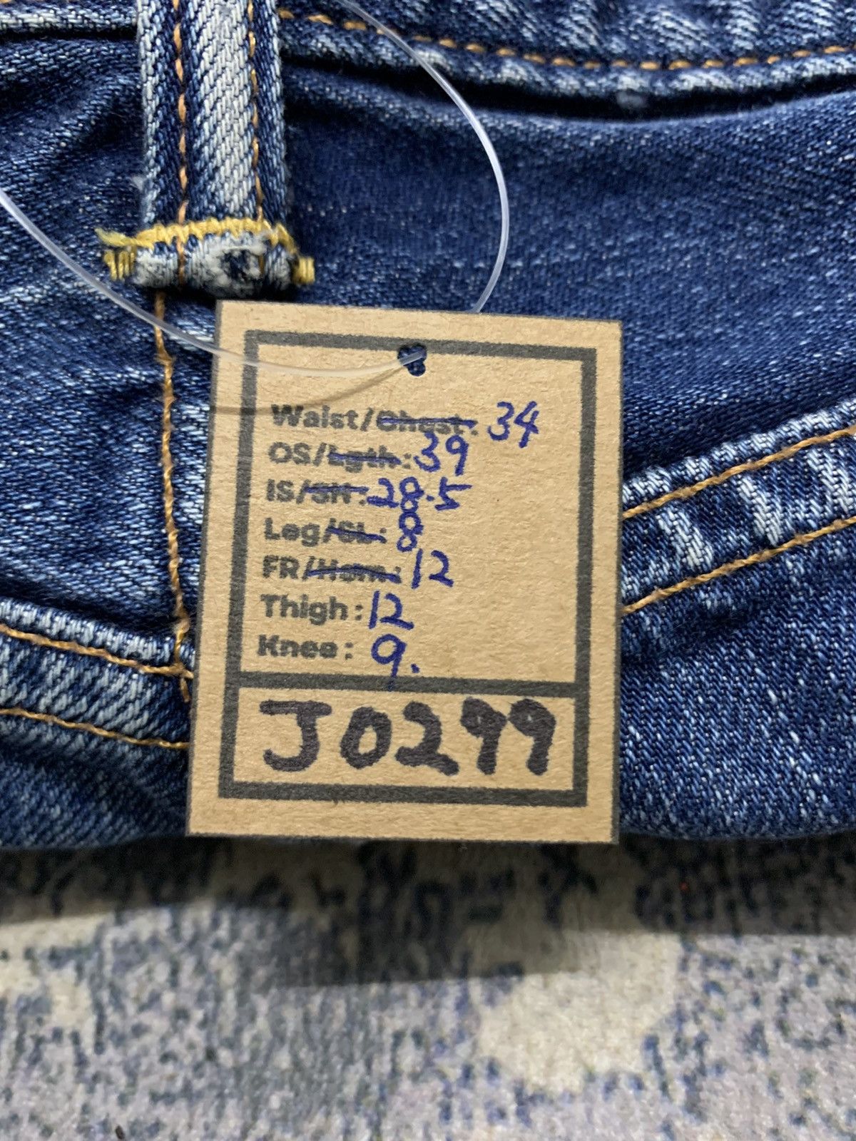 Levi's Vintage Levis 505 Jeans Faded Blue Denim W34x28.5 Size US 34 / EU 50 - 13 Thumbnail