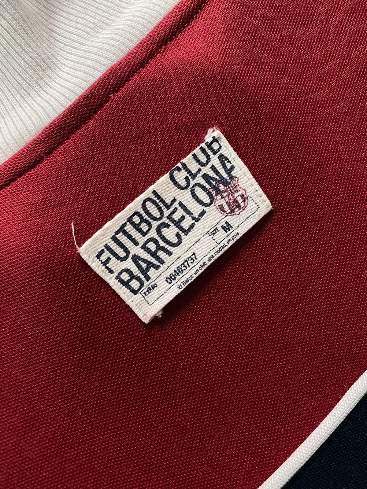 Nike Y2K Nike Fc Barcelona Track Jacket Size US XL / EU 56 / 4 - 7 Thumbnail