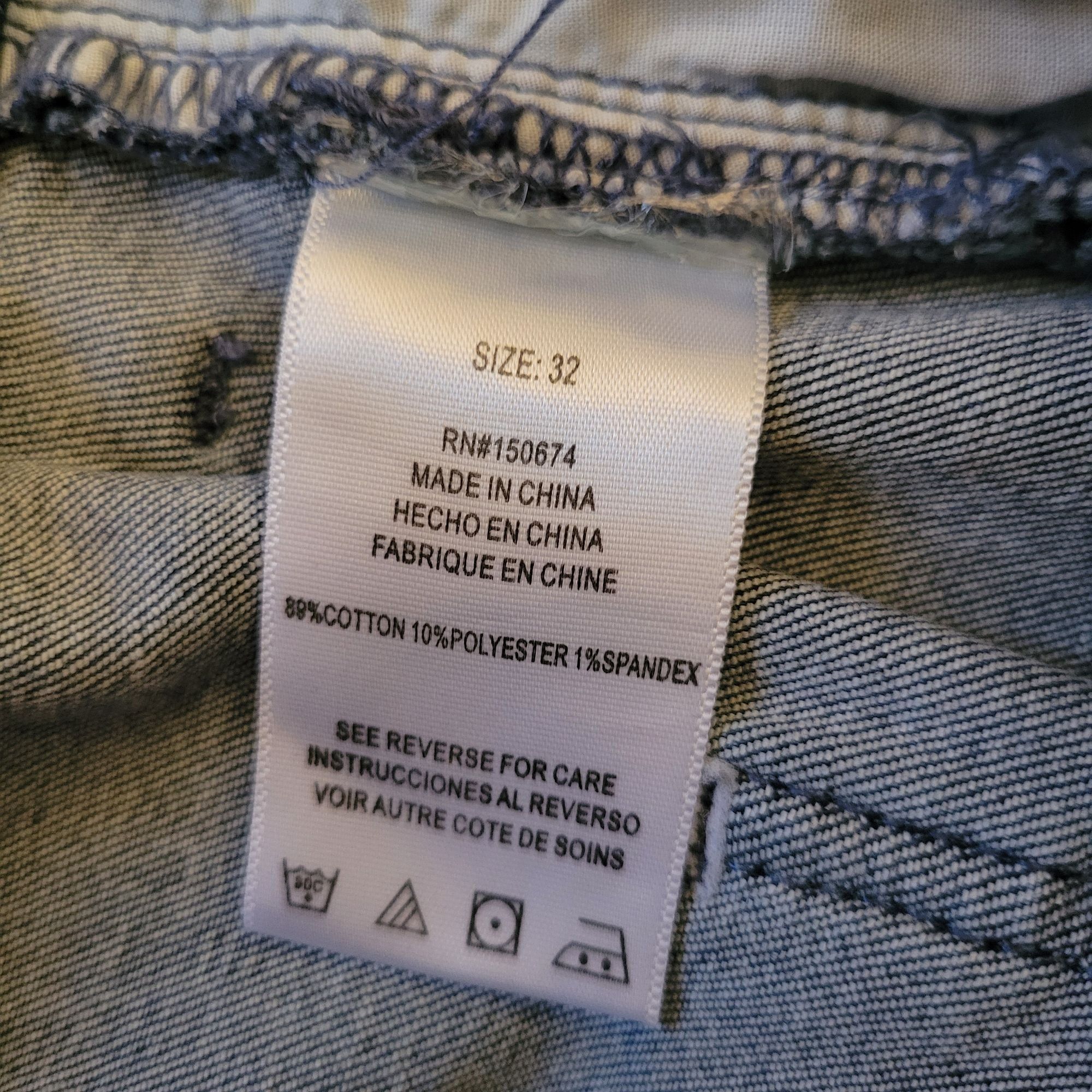 Other Wash Lab Blue Jean Denim Skirt 32 Flared A Line Back Slit Ye Size 35" - 5 Thumbnail