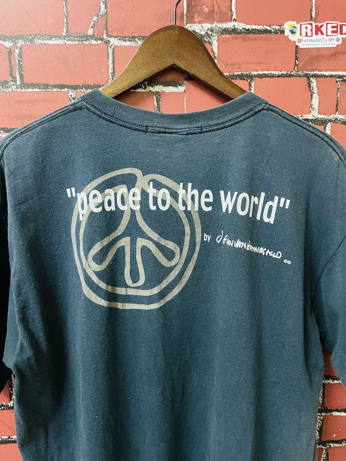 Band Tees × Vintage Vintage JOHN LENNON Size US L / EU 52-54 / 3 - 8 Thumbnail