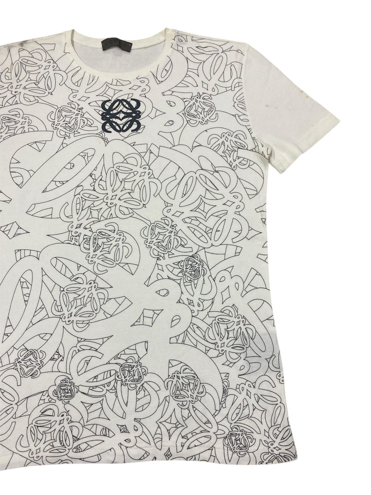 Loewe Loewe Anagram Fullprint tee Size S / US 4 / IT 40 - 2 Thumbnail
