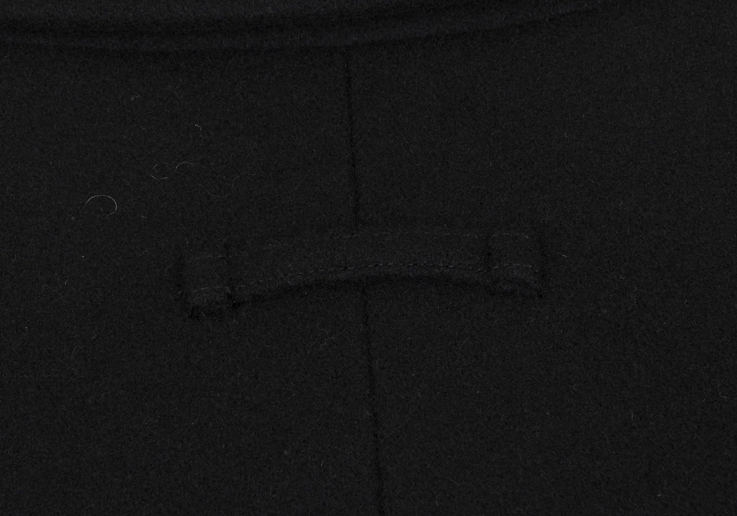 Jean Paul Gaultier Wool Coat with Metal Buttons in Black, Size 48 Size US M / EU 48-50 / 2 - 15 Thumbnail