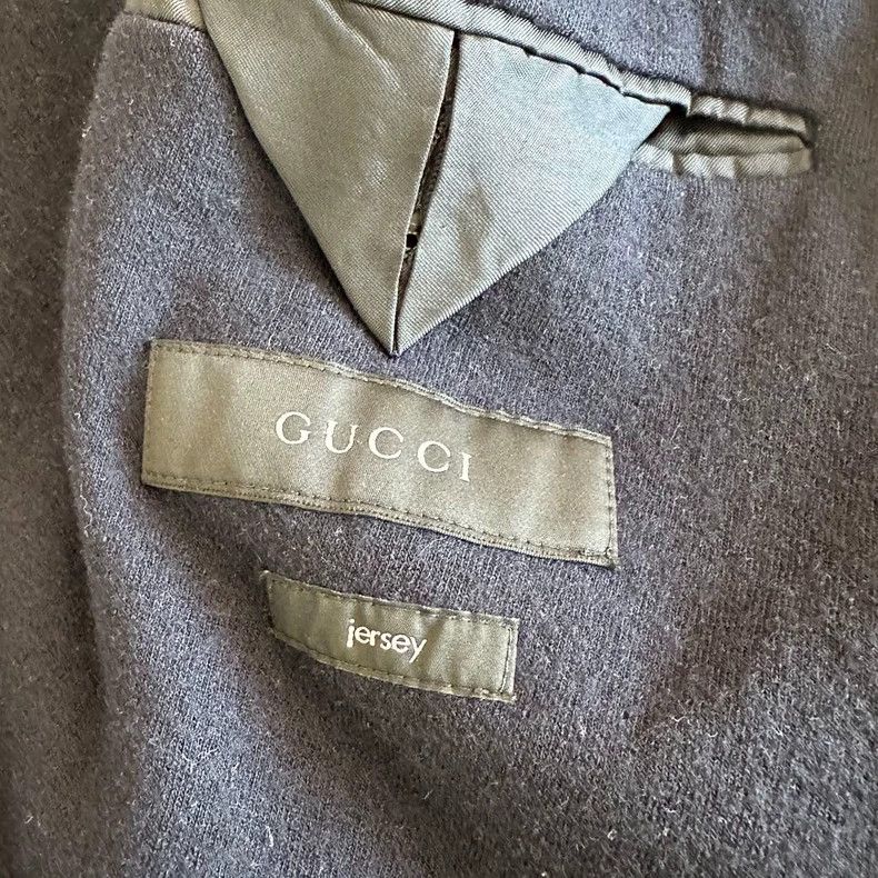 Gucci Gucci 23 wool-blend flat needle lapel jackets 2501-Nextarro Size US XL / EU 56 / 4 - 7 Thumbnail