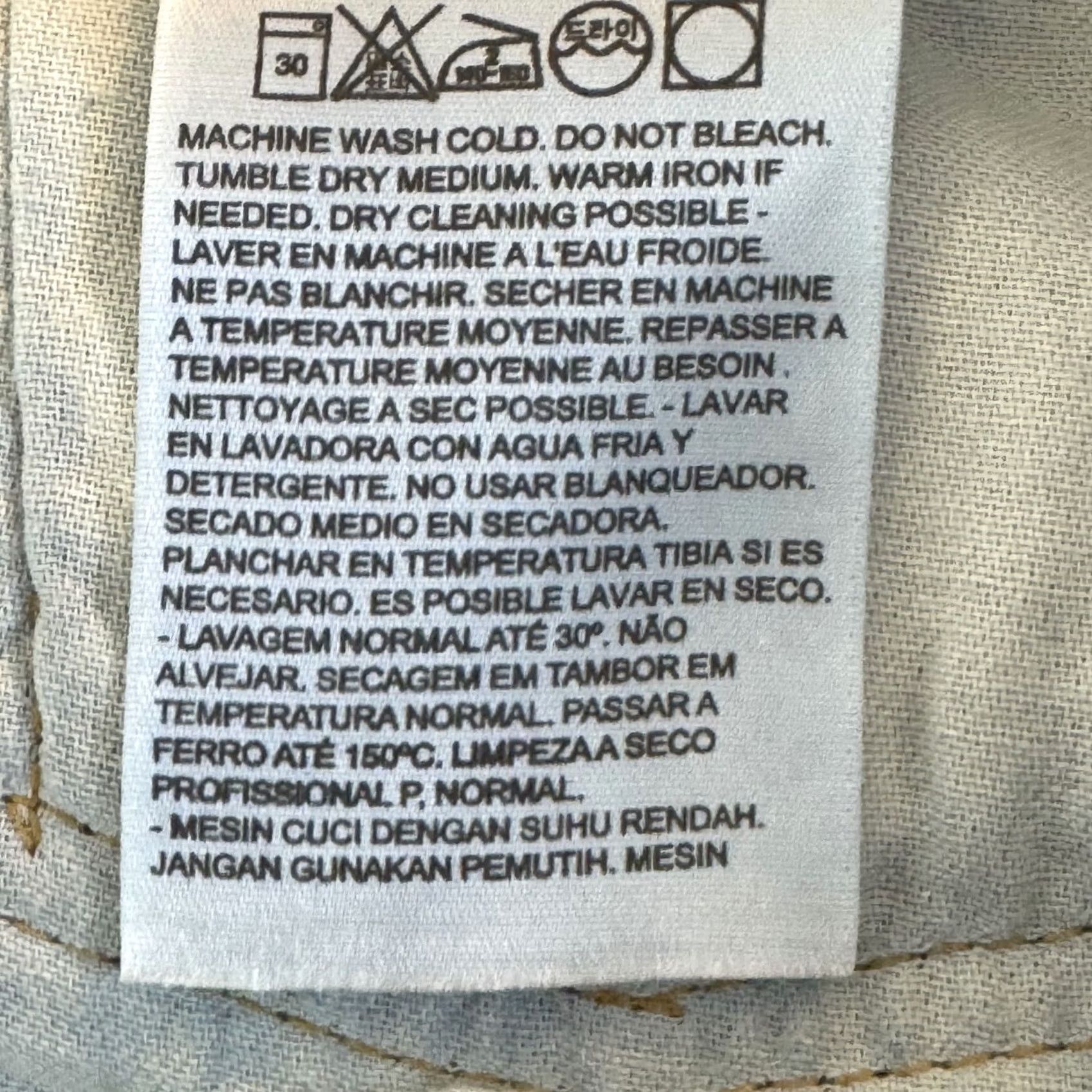 Levi's Levi’s 505 Men’s Jeans Blue Denim Stretch Mid-Rise Straight 42 x 32 Regular Straight Jeans Mens Size US 42 / EU 58 - 7 Thumbnail