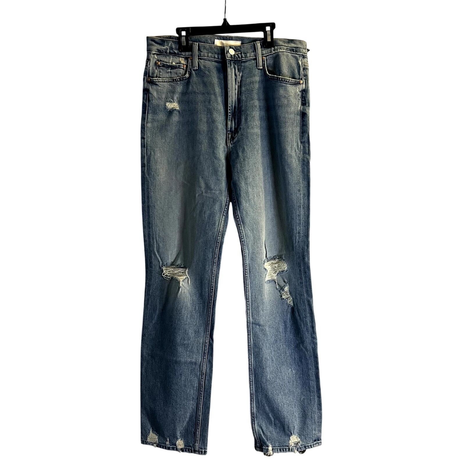 MOTHER mother high waisted rider skimp the confession jeans size 32 Size 32" / US 10 / IT 46 - 4 Thumbnail