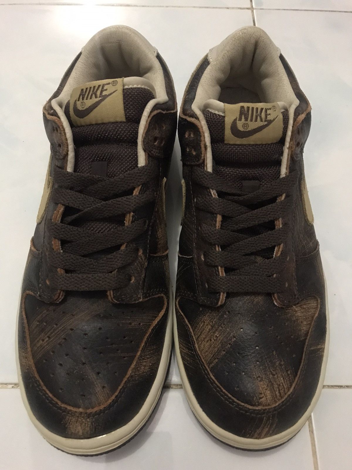 Nike Nike SB Dunk Low Premium ‘Grunge Pack-Baroque Brown’ Size US 8.5 / EU 41-42 - 4 Thumbnail