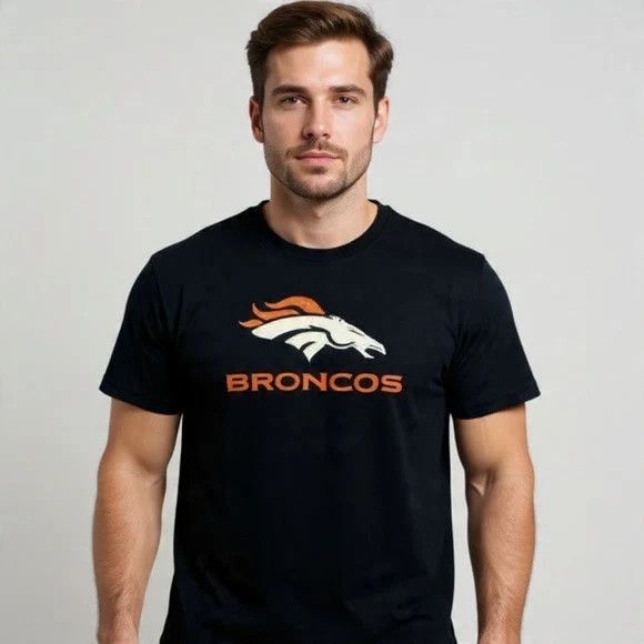 Other Denver Broncos Blue Short Sleeve T-Shirt | NFL Team Fan Tee Size US L / EU 52-54 / 3 - 4 Thumbnail