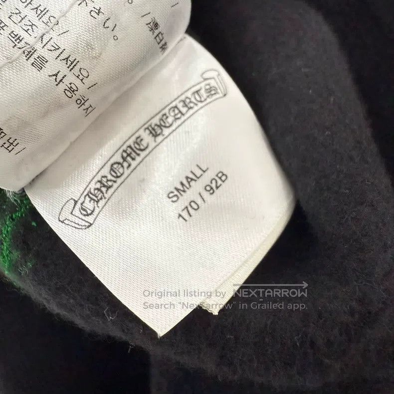 Chrome Hearts CHROME HEARTS Size S Black graffiti hoodie Size US S / EU 44-46 / 1 - 3 Thumbnail