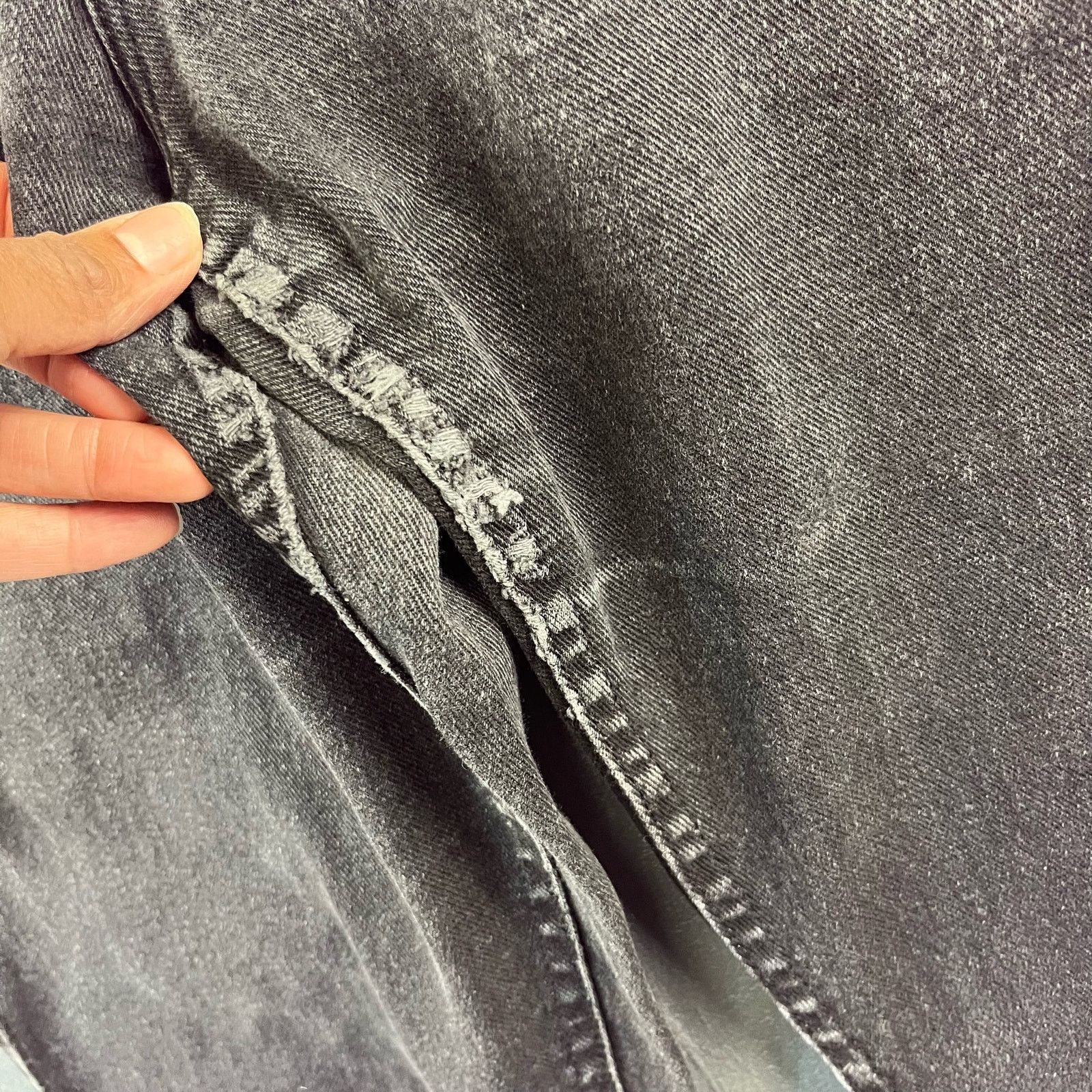 Lee Vintage Lee Stretchy Waist Tapered Jeans 12 Medium Mom 90's Size 34" / US 12 / IT 48 - 9 Thumbnail