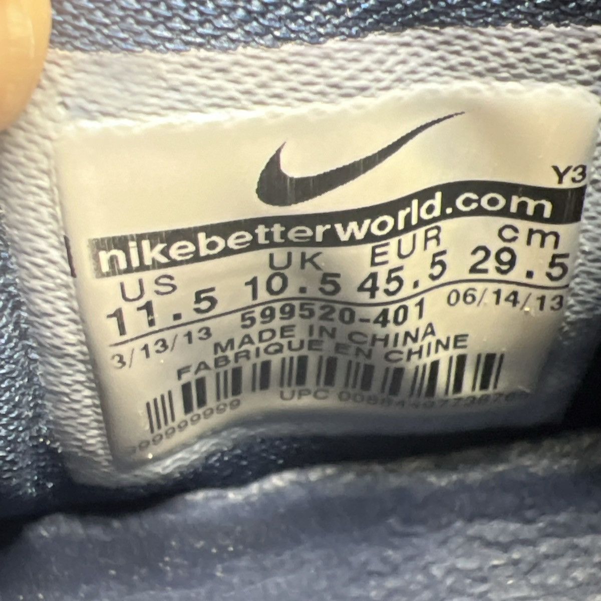 Nike Kobe & midnight navy Size US 11.5 / EU 44-45 - 8 Thumbnail
