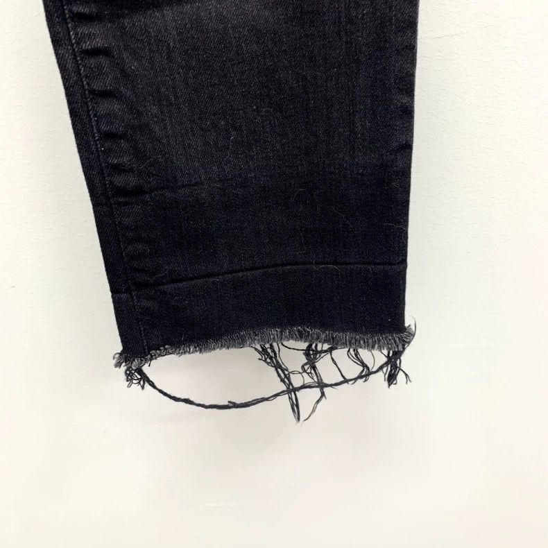 Saint Laurent Paris Saint Laurent Black ripped casual denim pants 2504-Nextarro Size US 32 / EU 48 - 5 Thumbnail