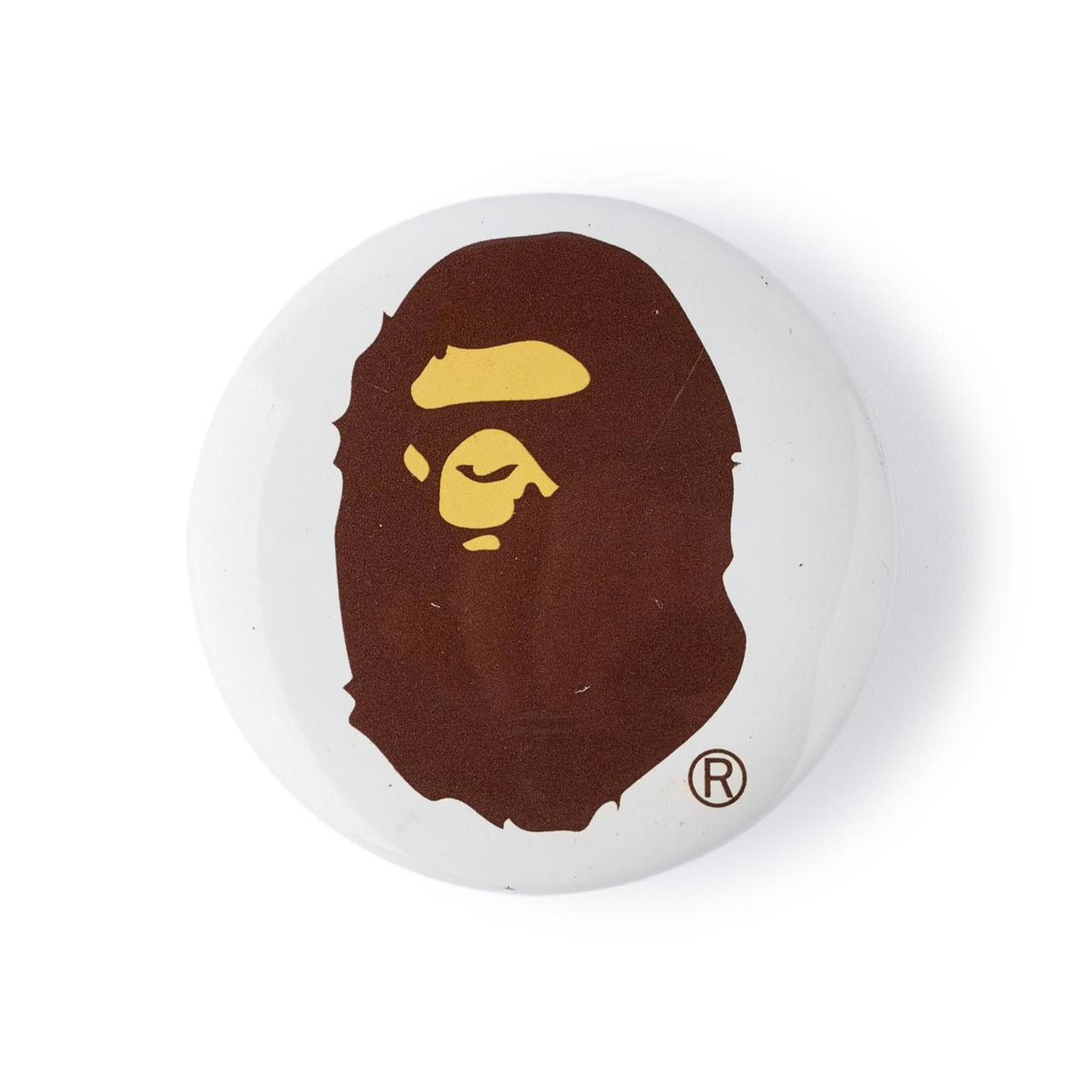 Bape A Bathing Ape Bape Head Pin Size ONE SIZE - 1 Thumbnail