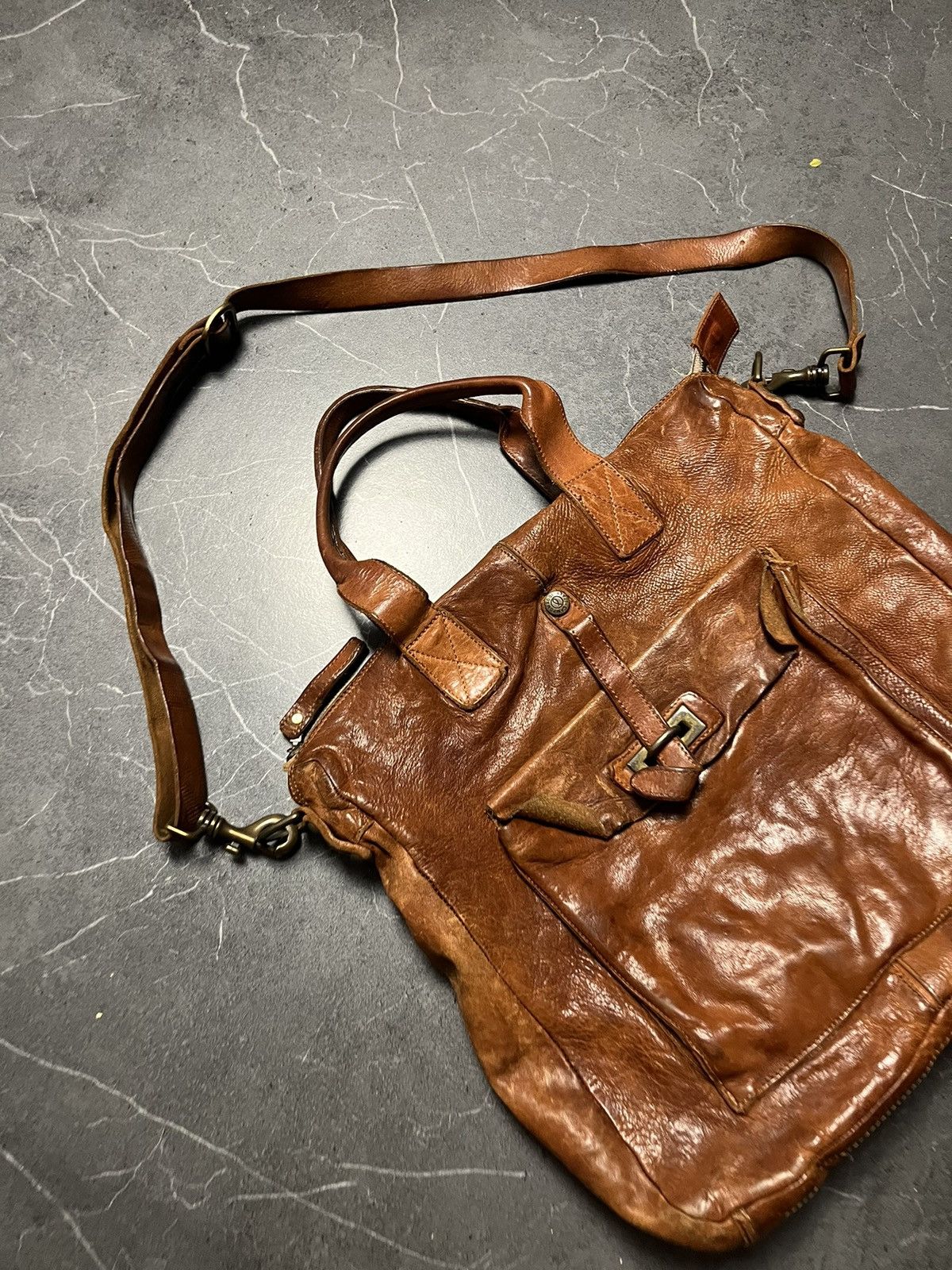 Campomaggi Campomaggi Teodorano 1961 vintage leather bags Size ONE SIZE - 8 Thumbnail