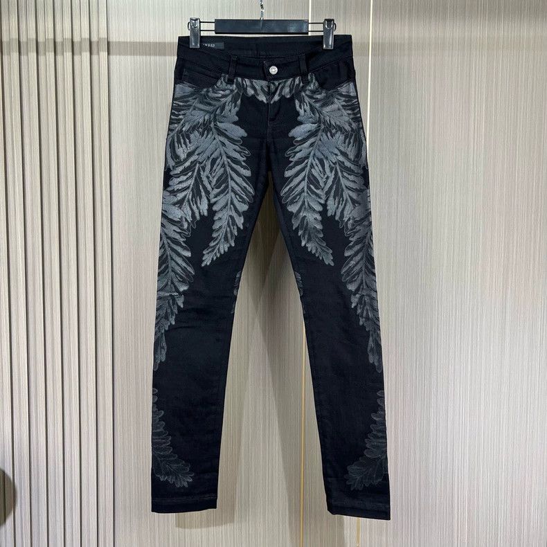 Gucci Gucci Printed denim trousers 2504-Nextarrow Size US 38 / EU 54 - 1 Thumbnail