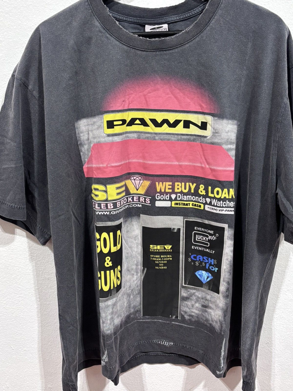 TRIPLE SEVENS Triple Sevens Pawn Tee Size US L / EU 52-54 / 3 - 2 Thumbnail