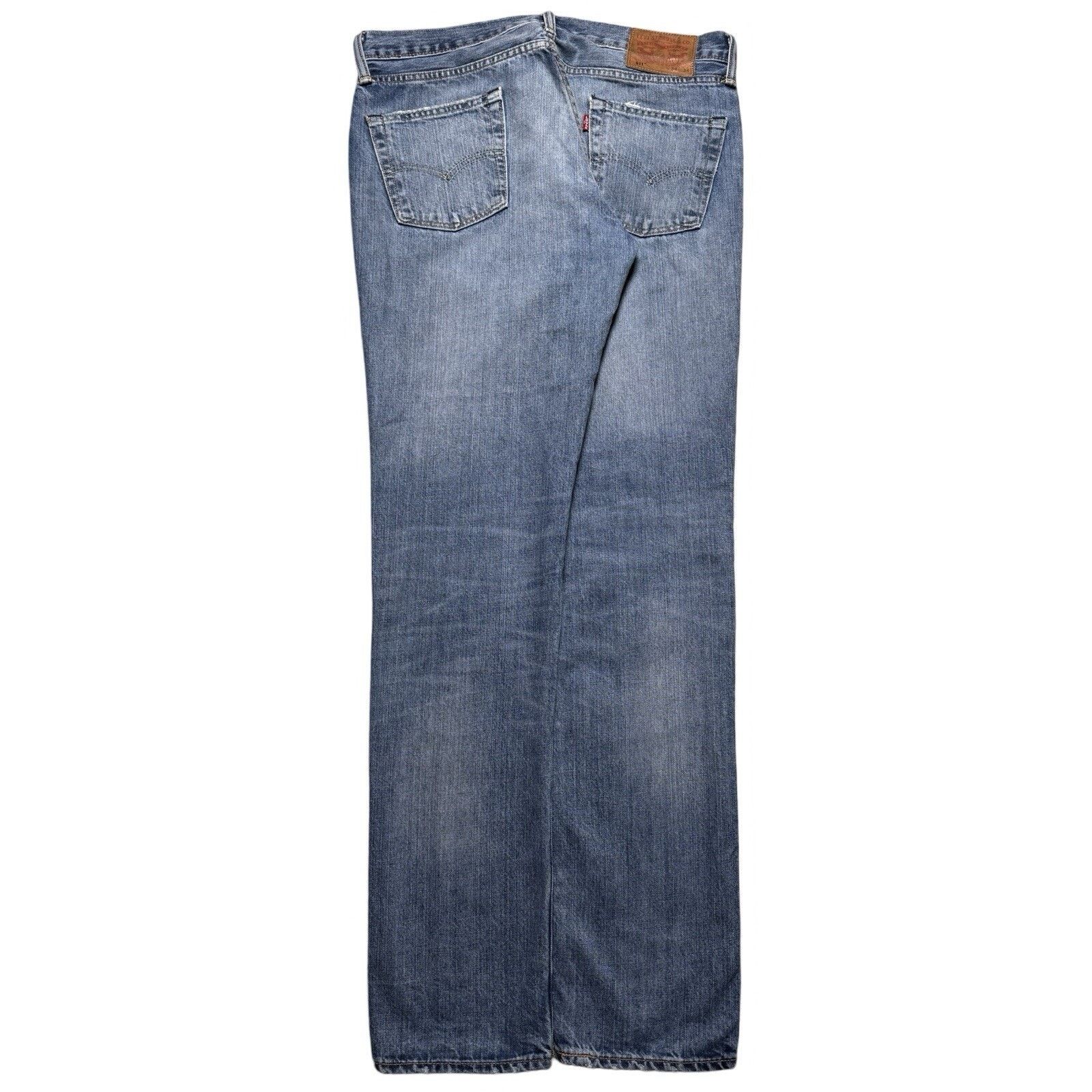Levi's Levi's 511 Light Wash Slim Fit Jeans Skater Grunge 34 X 34 Size US 34 / EU 50 - 1 Thumbnail