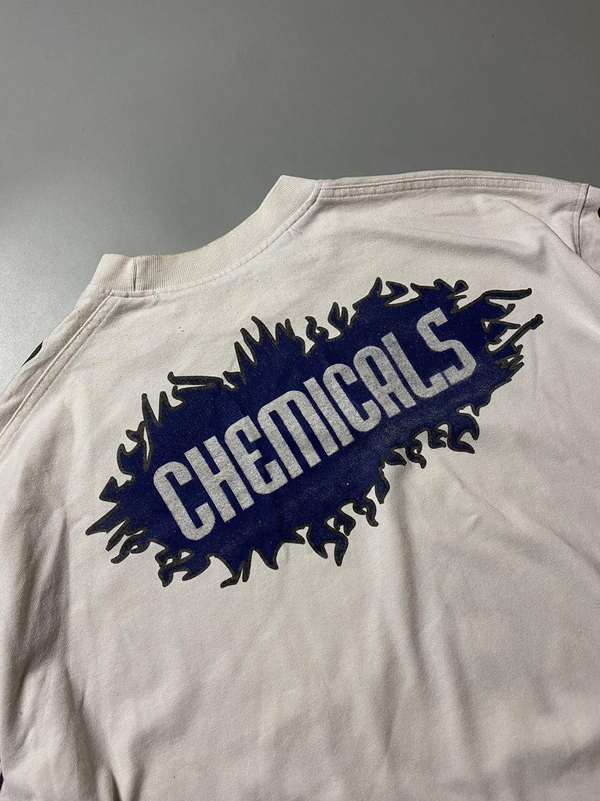 Vintage RARE❗️90s Chemical y2k long sleeve opium print Size US XL / EU 56 / 4 - 11 Thumbnail