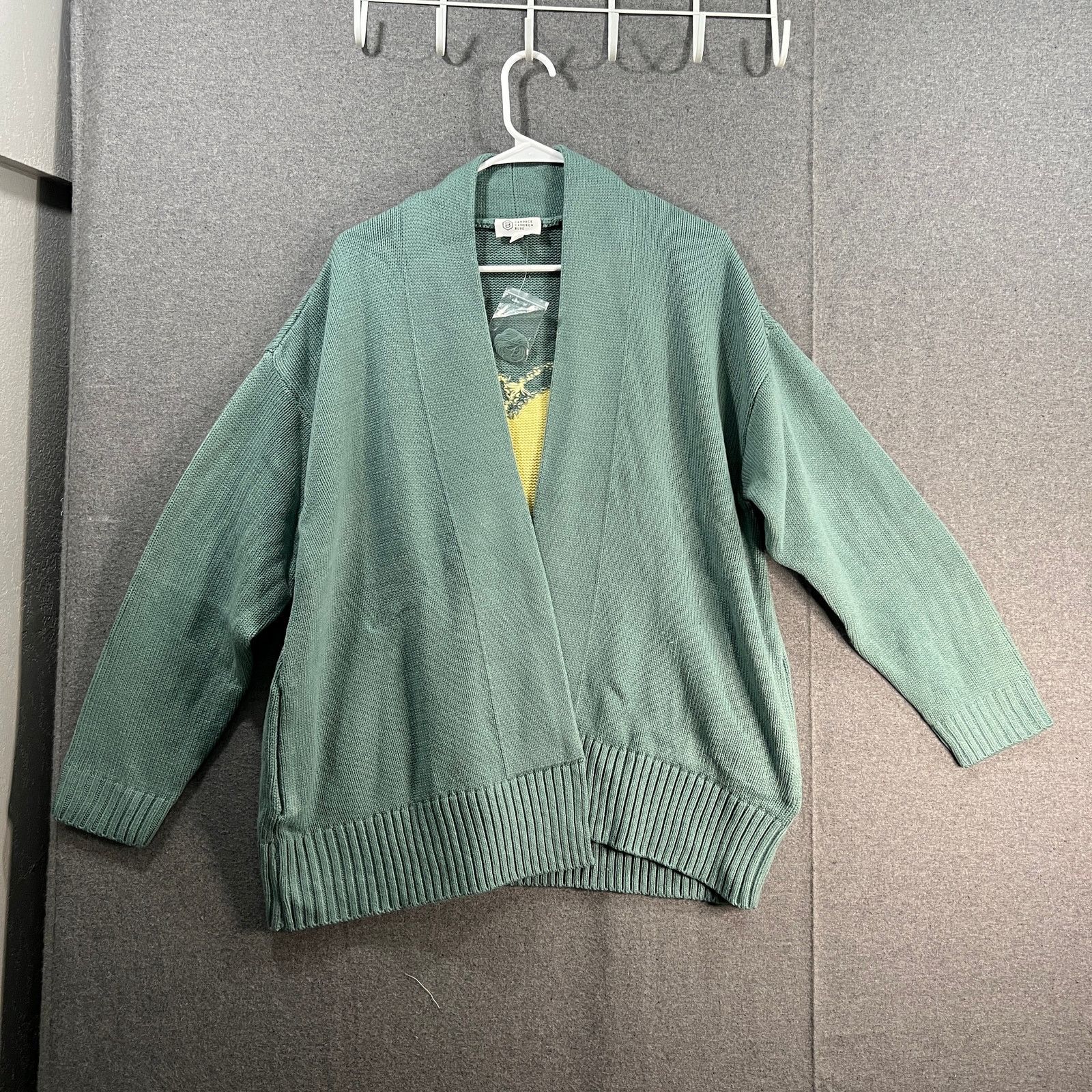 Other Candace Cameron Bure Regular Novelty Jacquard Open Cardigan Size L / US 10 / IT 46 - 1 Thumbnail