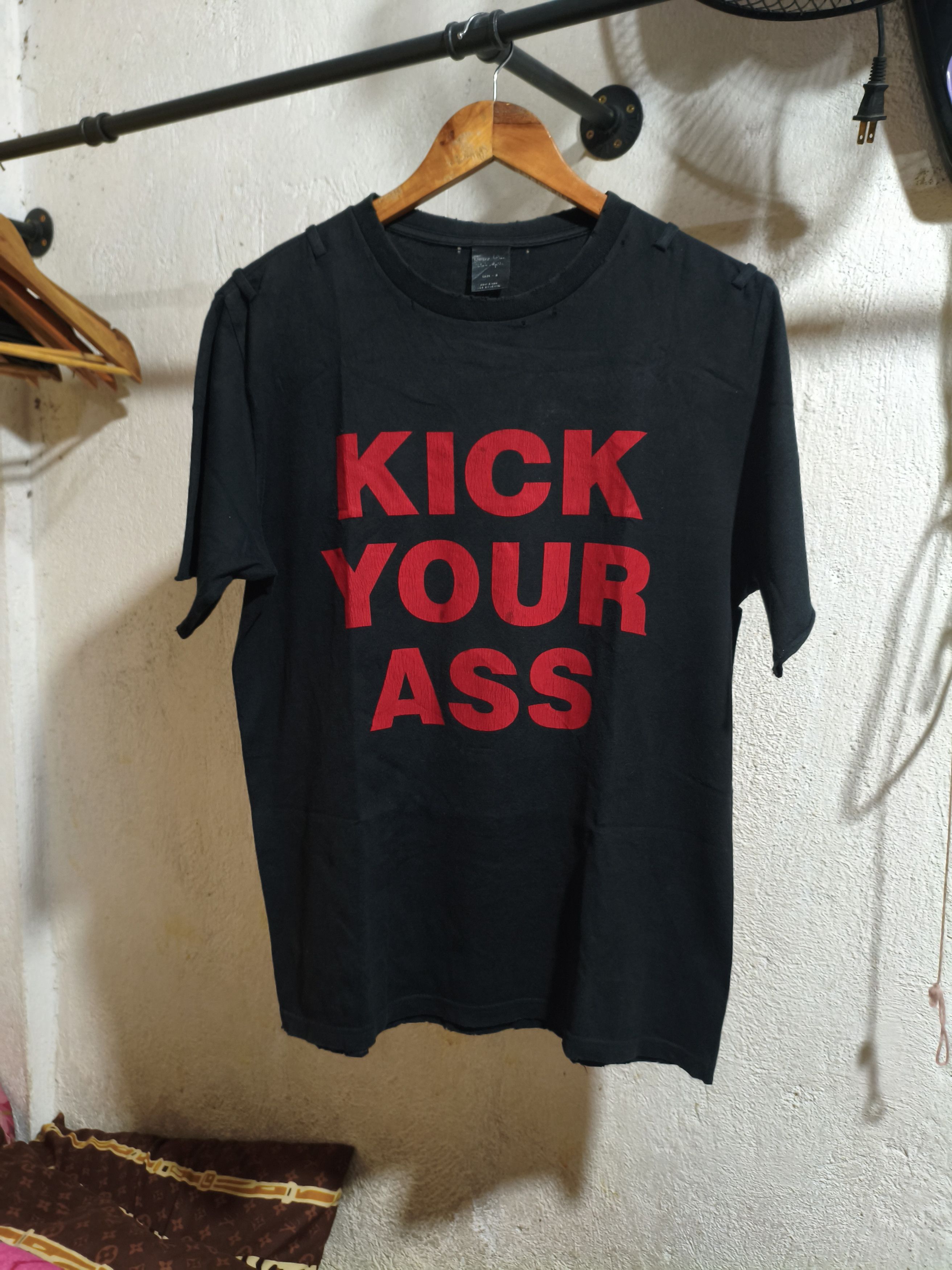 Number (N)ine S/S 06 Number Nine Kick your ass Tshirt Size US L / EU 52-54 / 3 - 2 Thumbnail