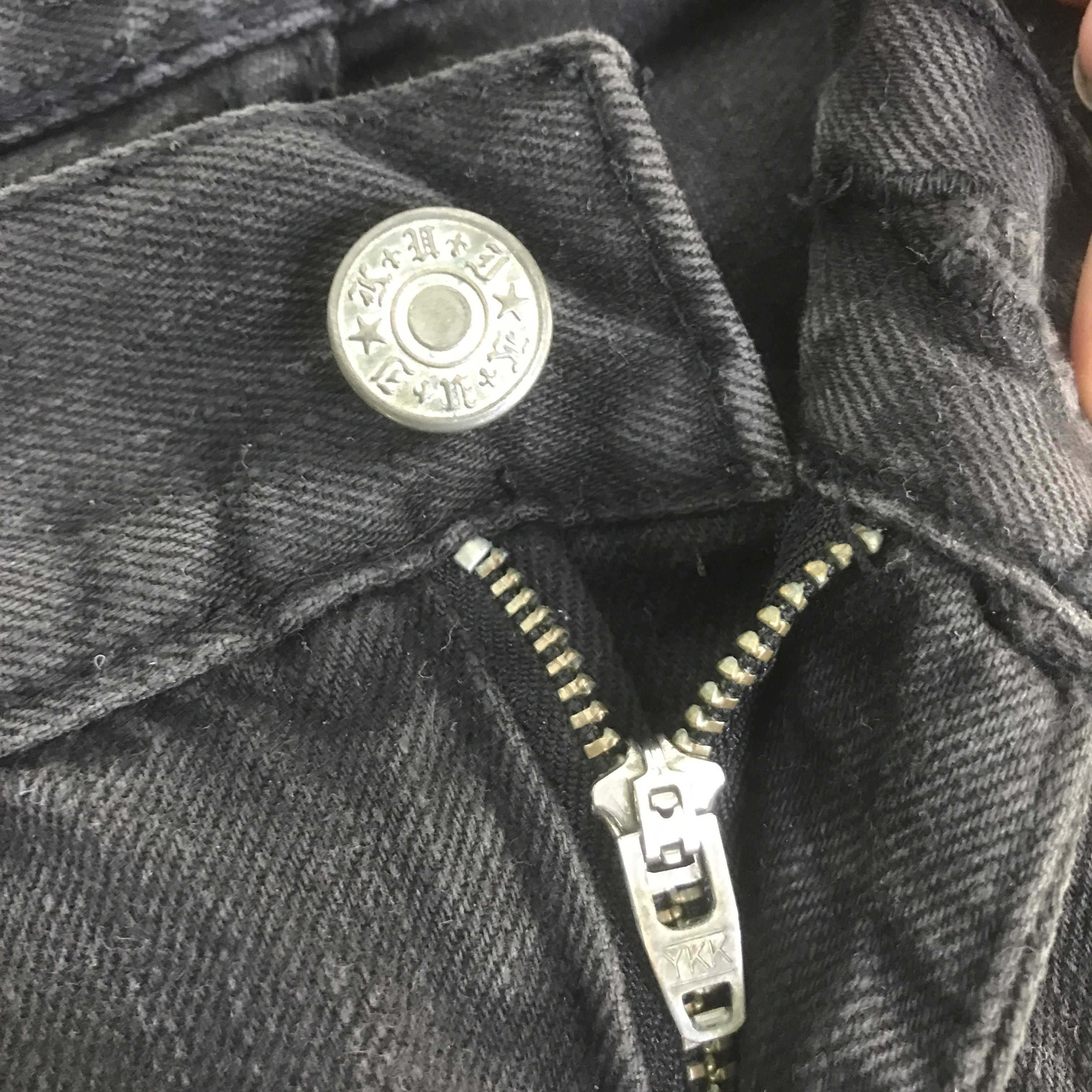 Japanese Brand JAPANESE BRAND BLACK PUNK DISTRESSED DENIM PANTS K129B5 Size US 28 / EU 44 - 13 Thumbnail